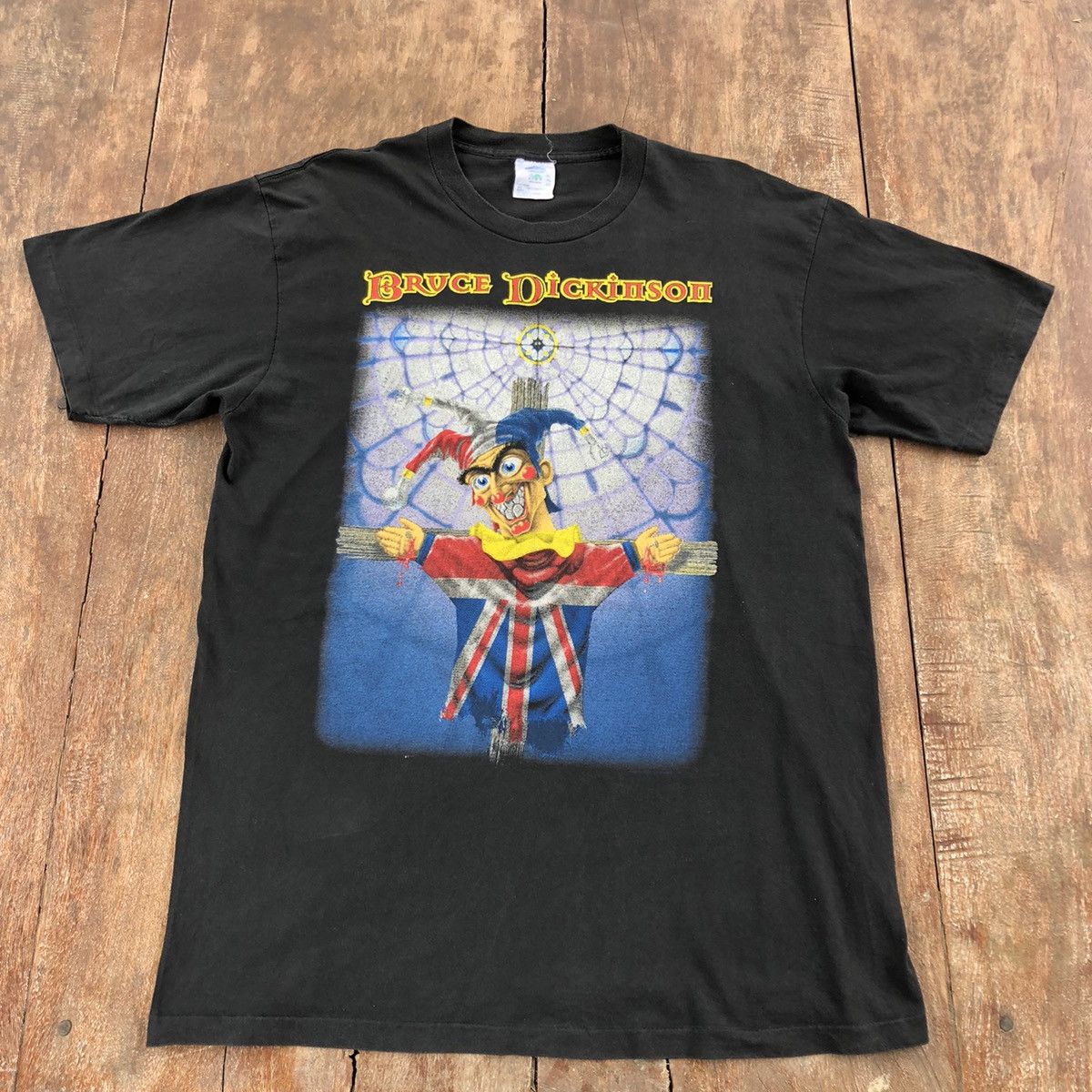 Band Tees Vintage 1997 Bruce Dickinson Iron Maiden T Shirt Size US XL / EU 56 / 4 - 2 Thumbnail