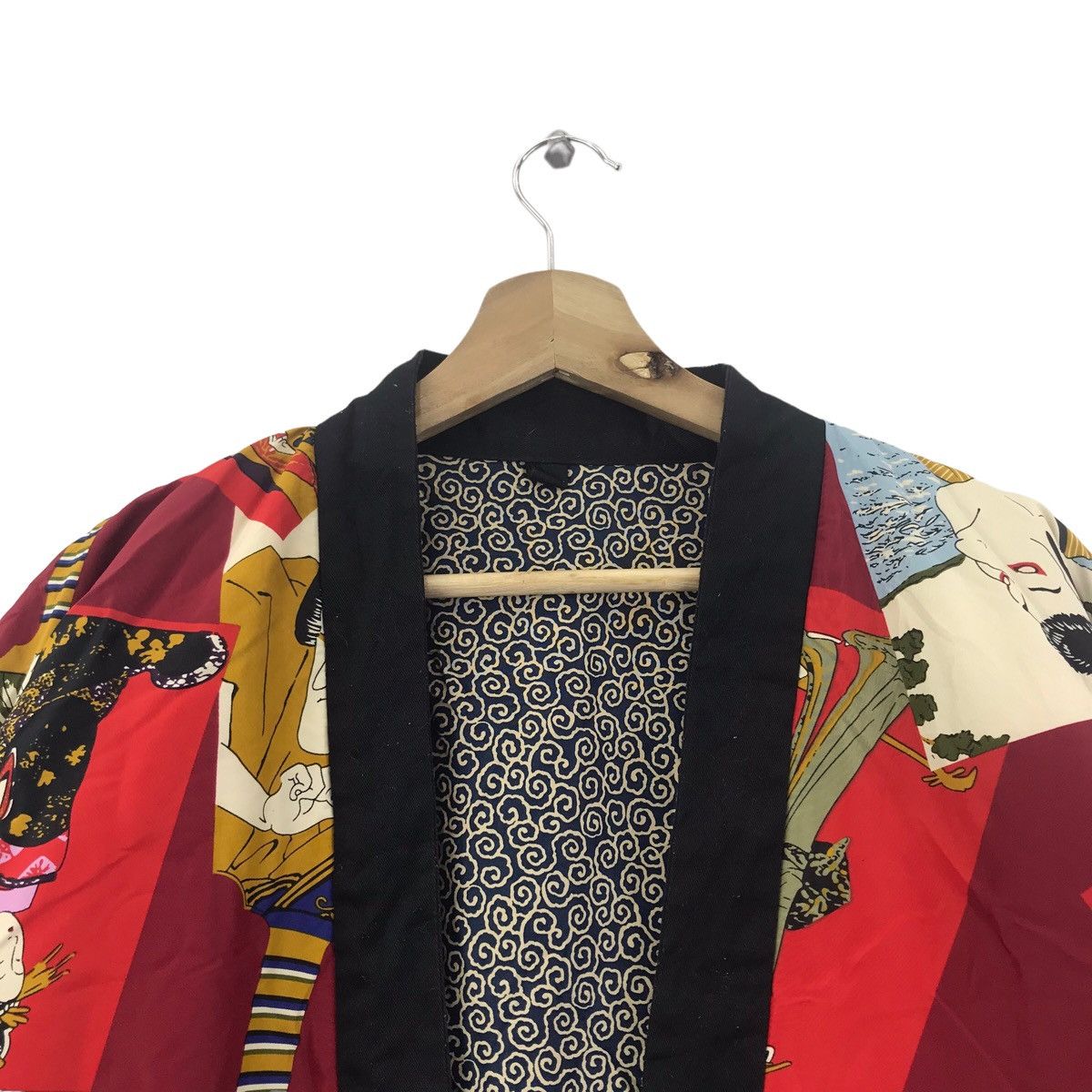 Japanese Brand JAPANESE BRAND Overprint Geisha Cartoon Reversible Kimono Size US L / EU 52-54 / 3 - 2 Thumbnail