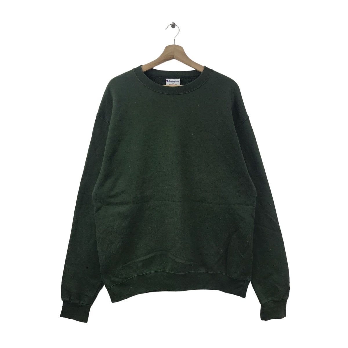 Champion CHAMPION ECO Oversize Green Sweatshirt Size US L / EU 52-54 / 3 - 1 Thumbnail