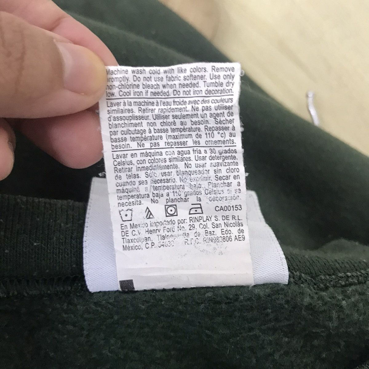 Champion CHAMPION ECO Oversize Green Sweatshirt Size US L / EU 52-54 / 3 - 6 Thumbnail