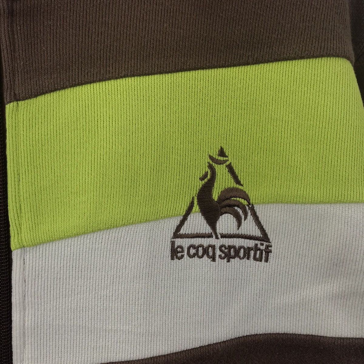Le Coq Sportif LE COQ SPORTIF Full Zipper Multi Color Sweater Size US L / EU 52-54 / 3 - 3 Thumbnail