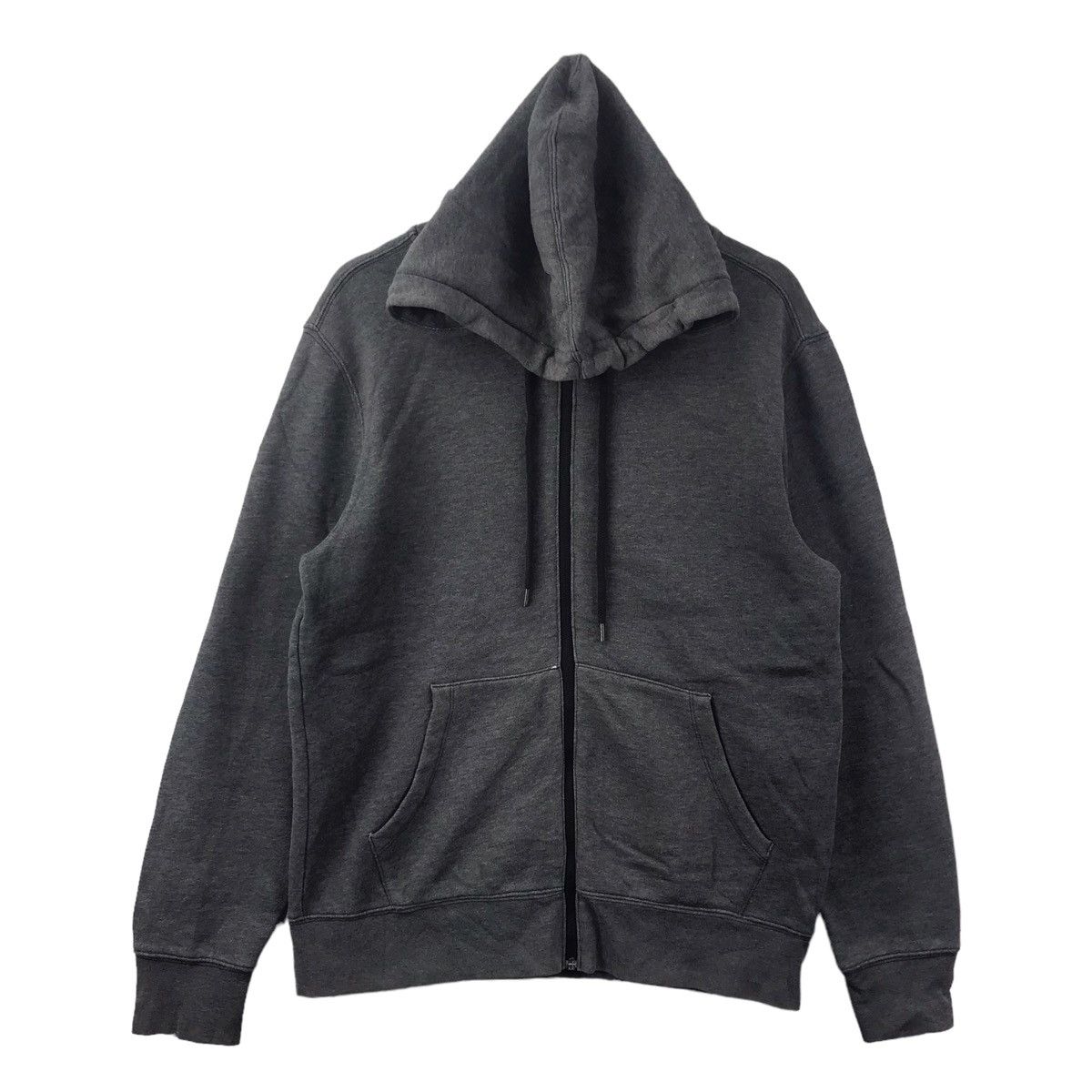 Gap GAP Full Zipper Grey Hoodie Size US M / EU 48-50 / 2 - 1 Thumbnail