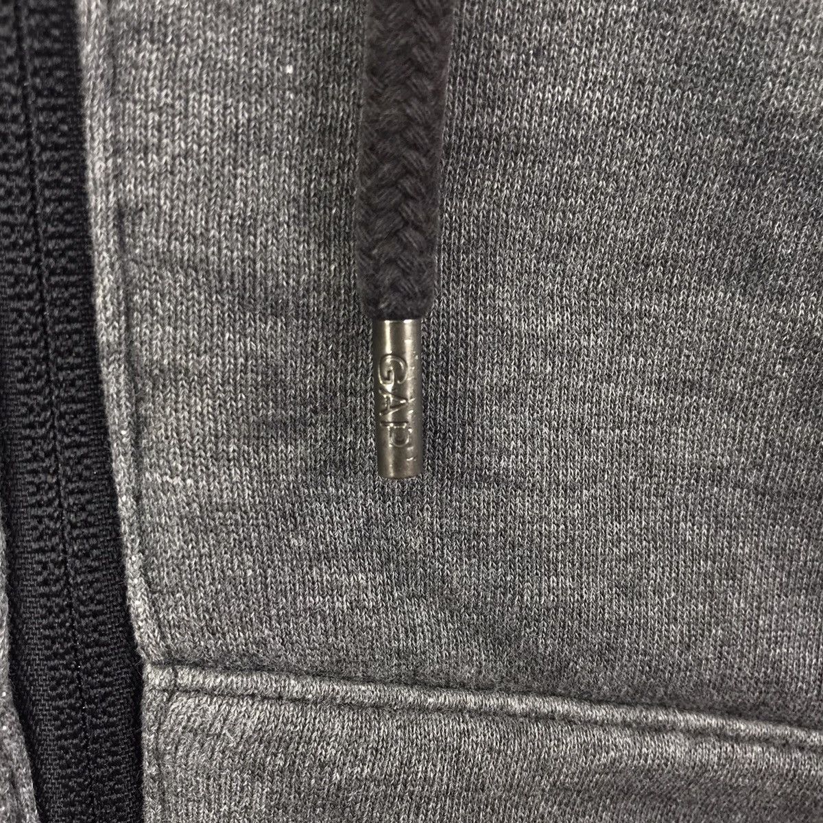 Gap GAP Full Zipper Grey Hoodie Size US M / EU 48-50 / 2 - 4 Thumbnail