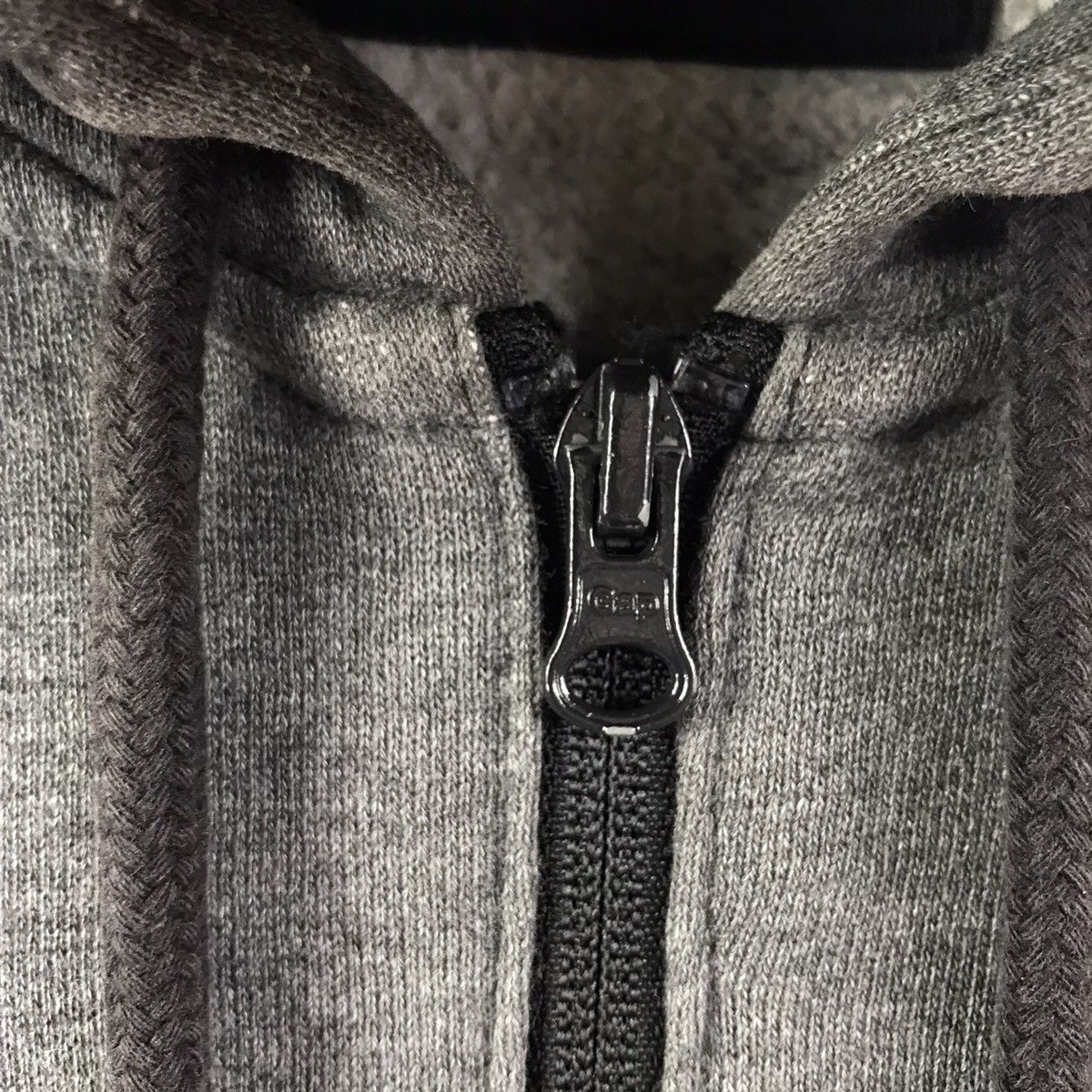 Gap GAP Full Zipper Grey Hoodie Size US M / EU 48-50 / 2 - 3 Thumbnail