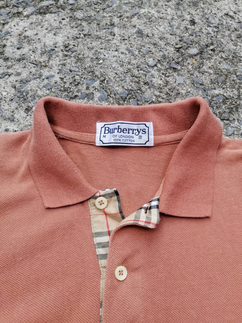 Burberry Burberry Nova Check Longsleeve Polo Shirt Size US M / EU 48-50 / 2 - 5 Thumbnail