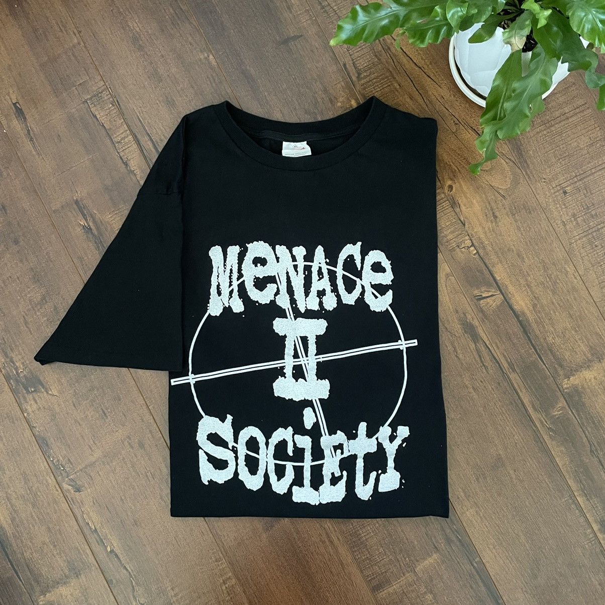 Vintage Vintage Menace II Society Movie Promo Tee Size US L / EU 52-54 / 3 - 1 Thumbnail