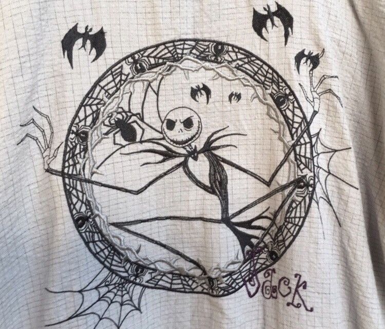 Japanese Brand 🔥Movie Tim Burton's The Nightmare Before Cristmas Kimono Size US M / EU 48-50 / 2 - 3 Thumbnail