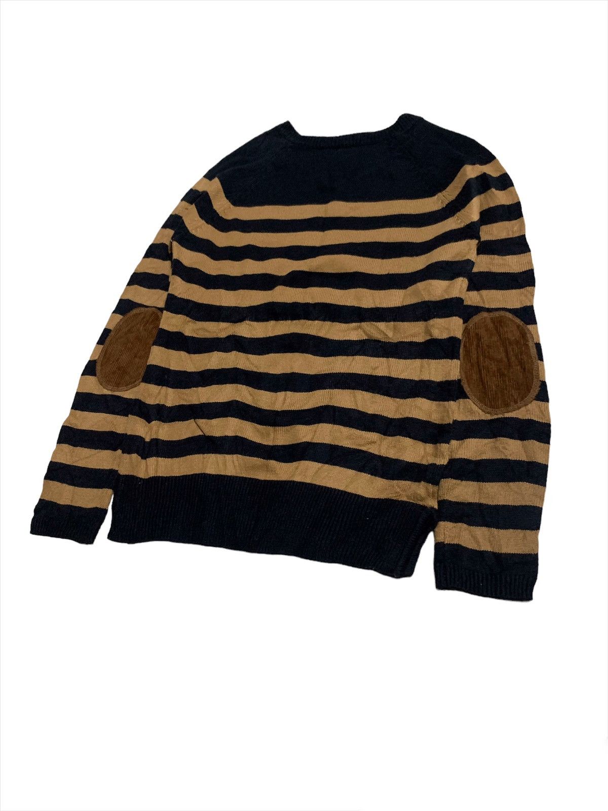 Japanese Brand Spao Striped Knitting Sweater Size XS / US 0-2 / IT 36-38 - 4 Thumbnail