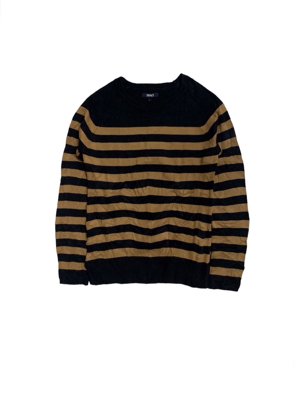 Japanese Brand Spao Striped Knitting Sweater Size XS / US 0-2 / IT 36-38 - 1 Thumbnail