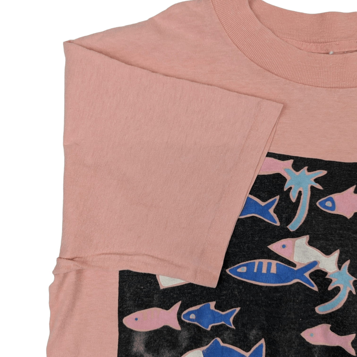 Vintage Vintage 90's CAYMAN ISLAND Fish T-Shirt Single Stitches Size US M / EU 48-50 / 2 - 8 Thumbnail