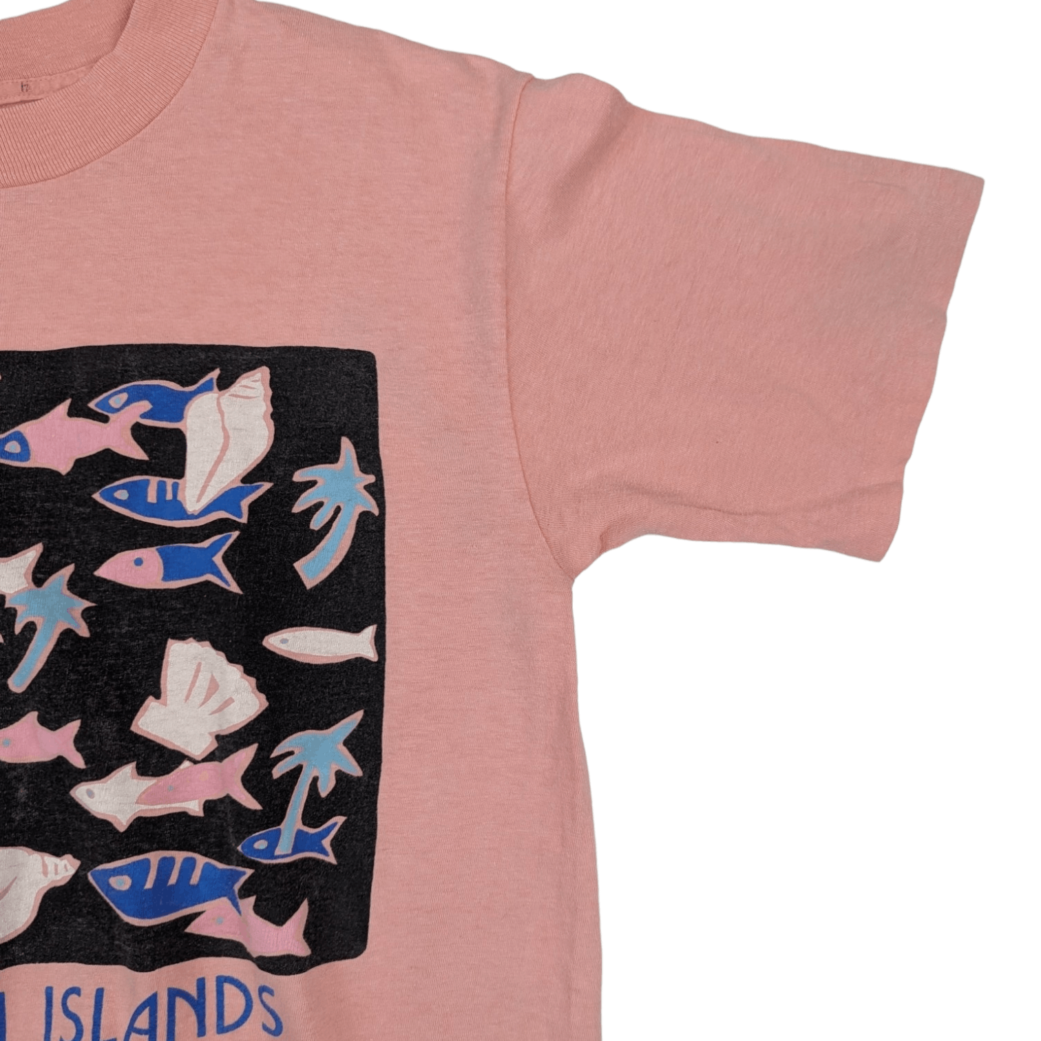 Vintage Vintage 90's CAYMAN ISLAND Fish T-Shirt Single Stitches Size US M / EU 48-50 / 2 - 7 Thumbnail