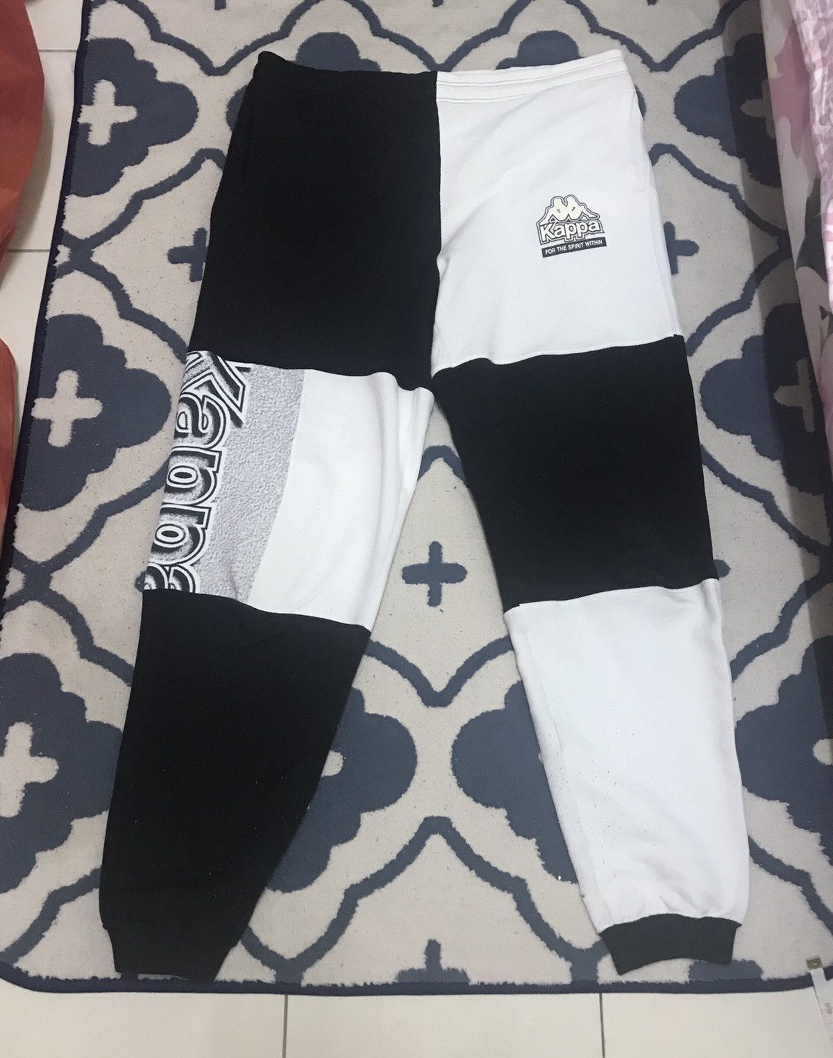 Japanese Brand Vintage Kappa sweatpants small logo Size US 37 - 5 Thumbnail