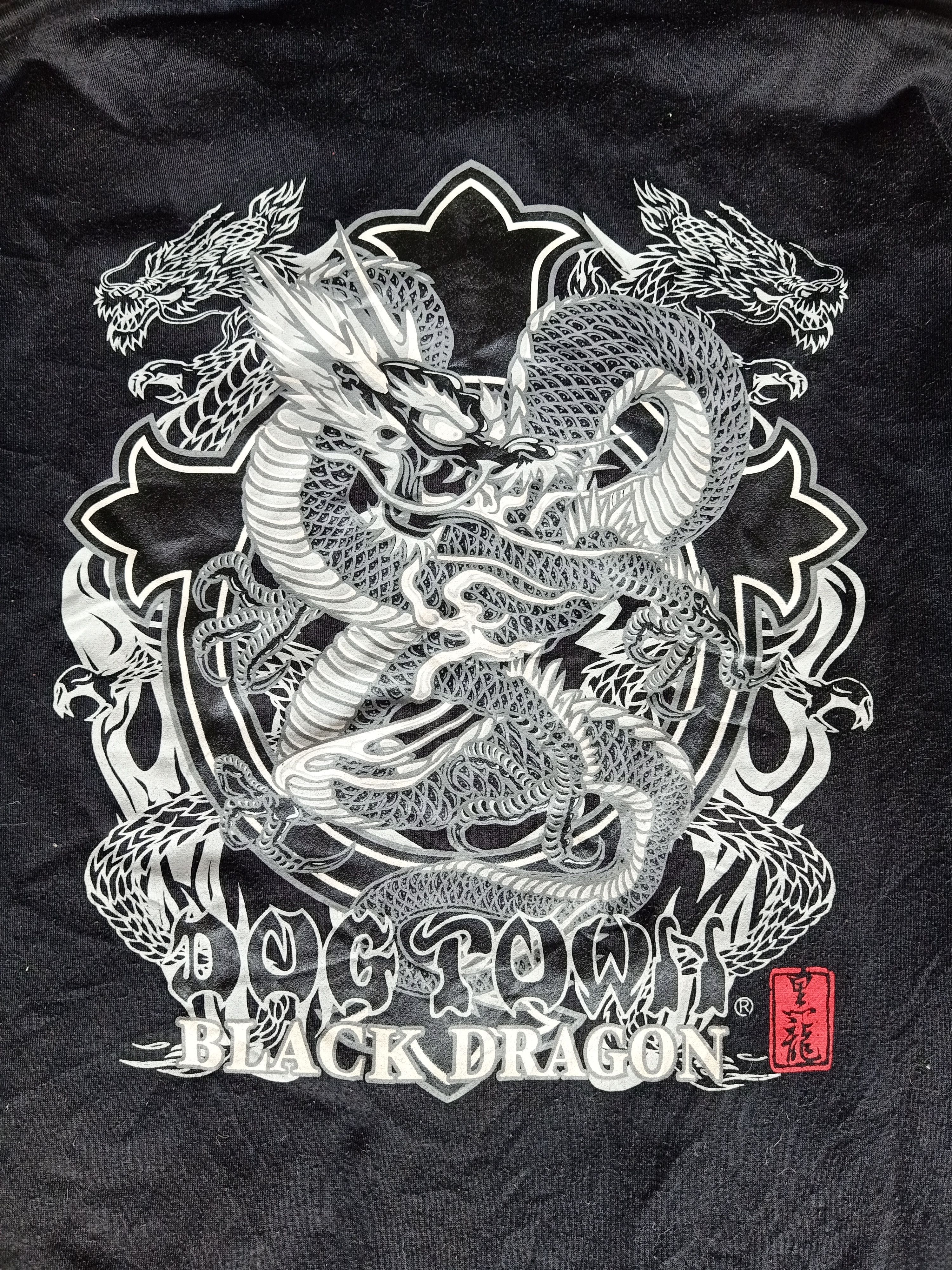 Dogtown × Vintage Dog Town Black Dragon Zip Up Hoodie Size US XXL / EU 58 / 5 - 3 Thumbnail