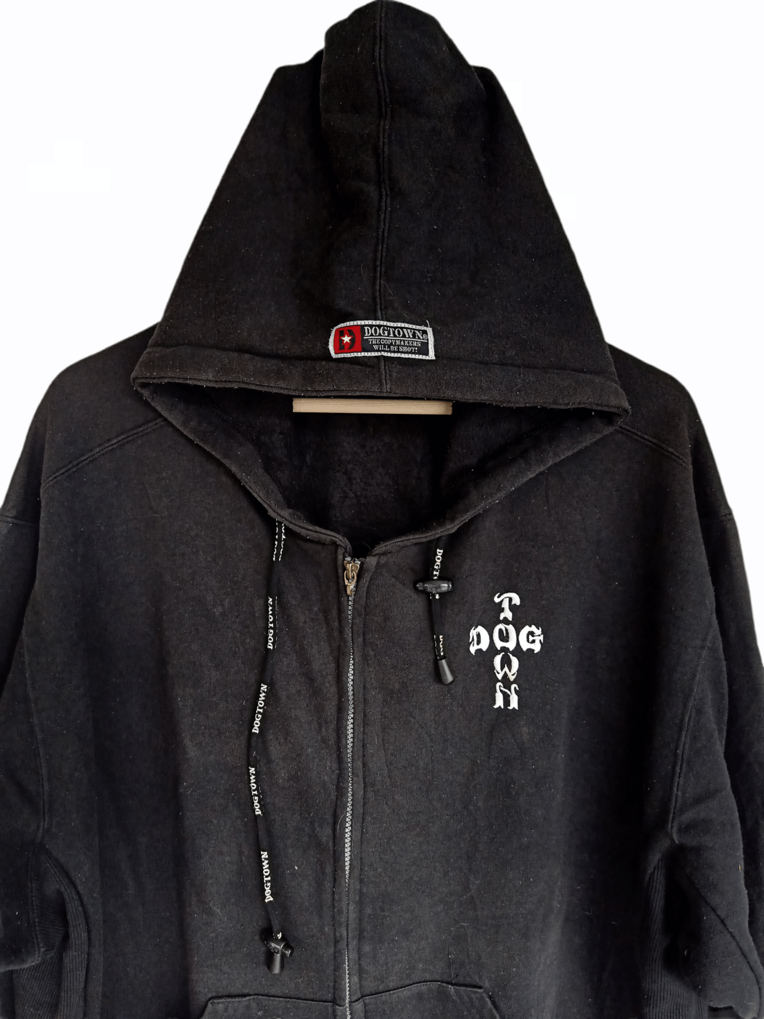 Dogtown × Vintage Dog Town Black Dragon Zip Up Hoodie Size US XXL / EU 58 / 5 - 4 Thumbnail