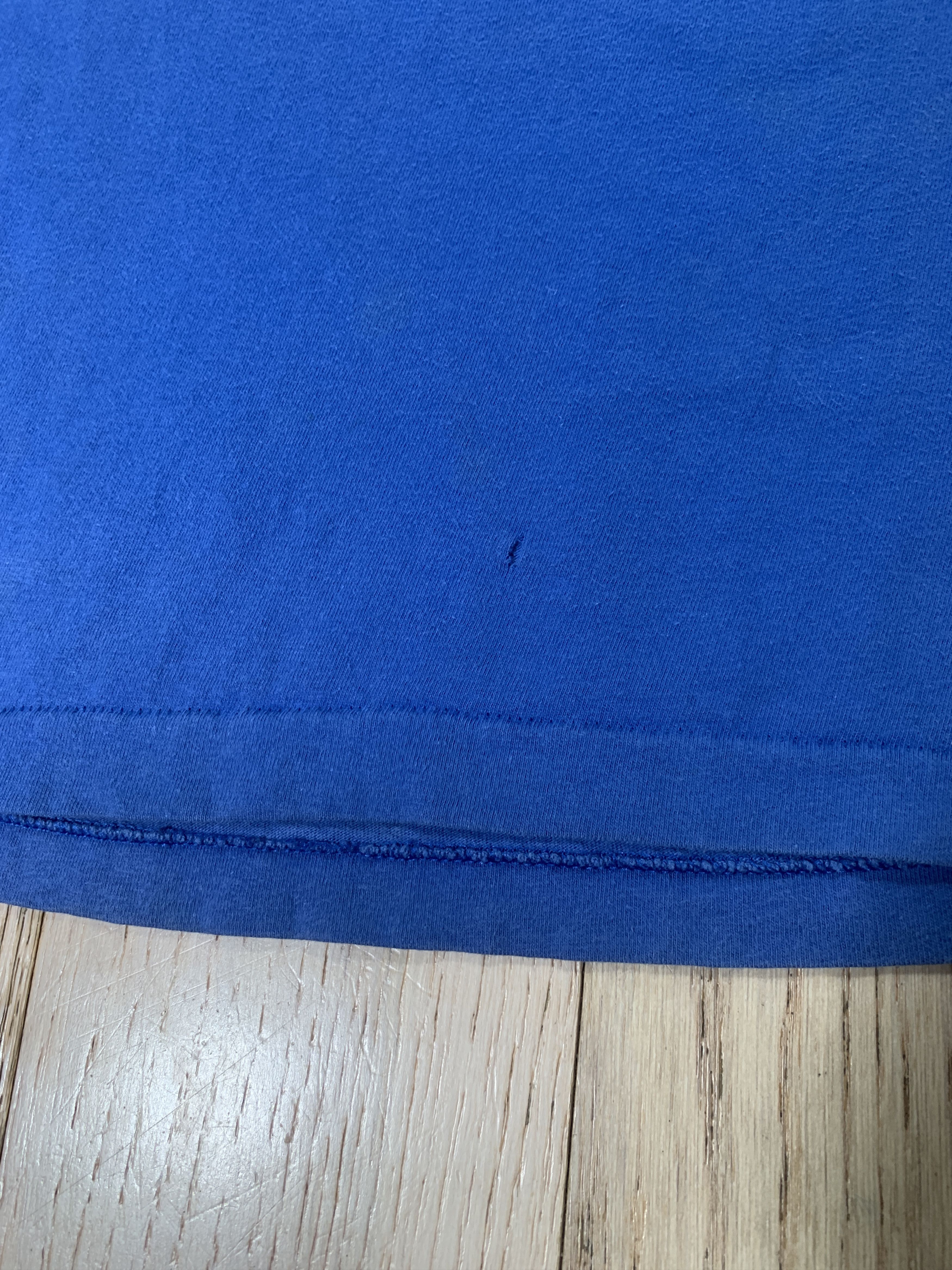 Hanes × Vintage Vintage 80s 90s Blank Single Stitch T Shirt Made In USA Size US XXL / EU 58 / 5 - 7 Thumbnail
