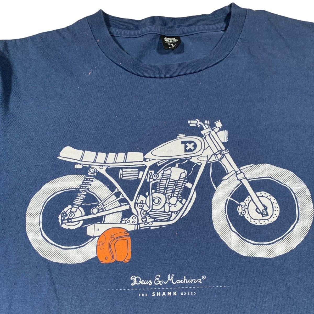 Deus Ex Machina × Vintage Deus Ex Machina T Shirt Motorcycle Harley Davidson Style Size US XL / EU 56 / 4 - 2 Thumbnail