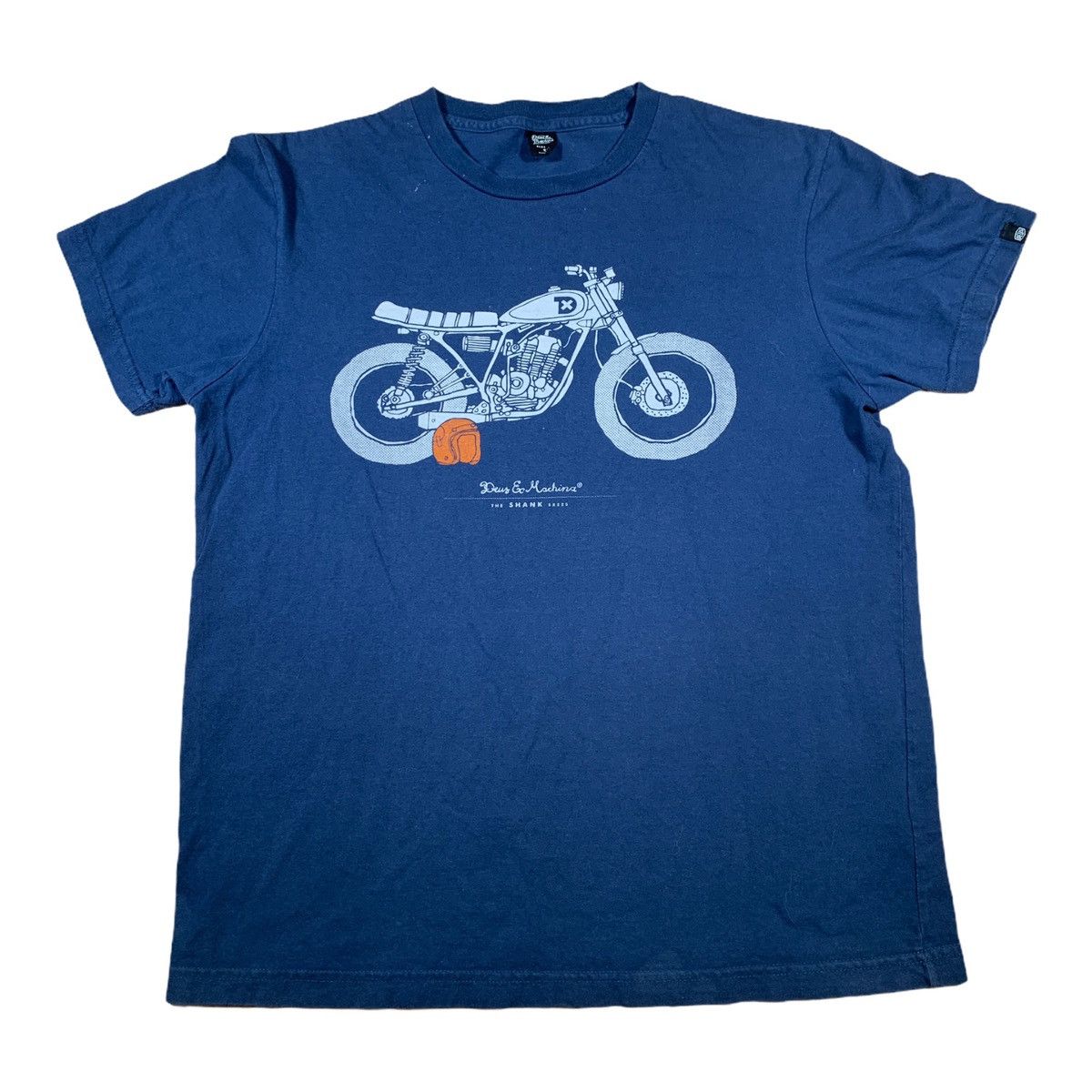 Deus Ex Machina × Vintage Deus Ex Machina T Shirt Motorcycle Harley Davidson Style Size US XL / EU 56 / 4 - 1 Thumbnail