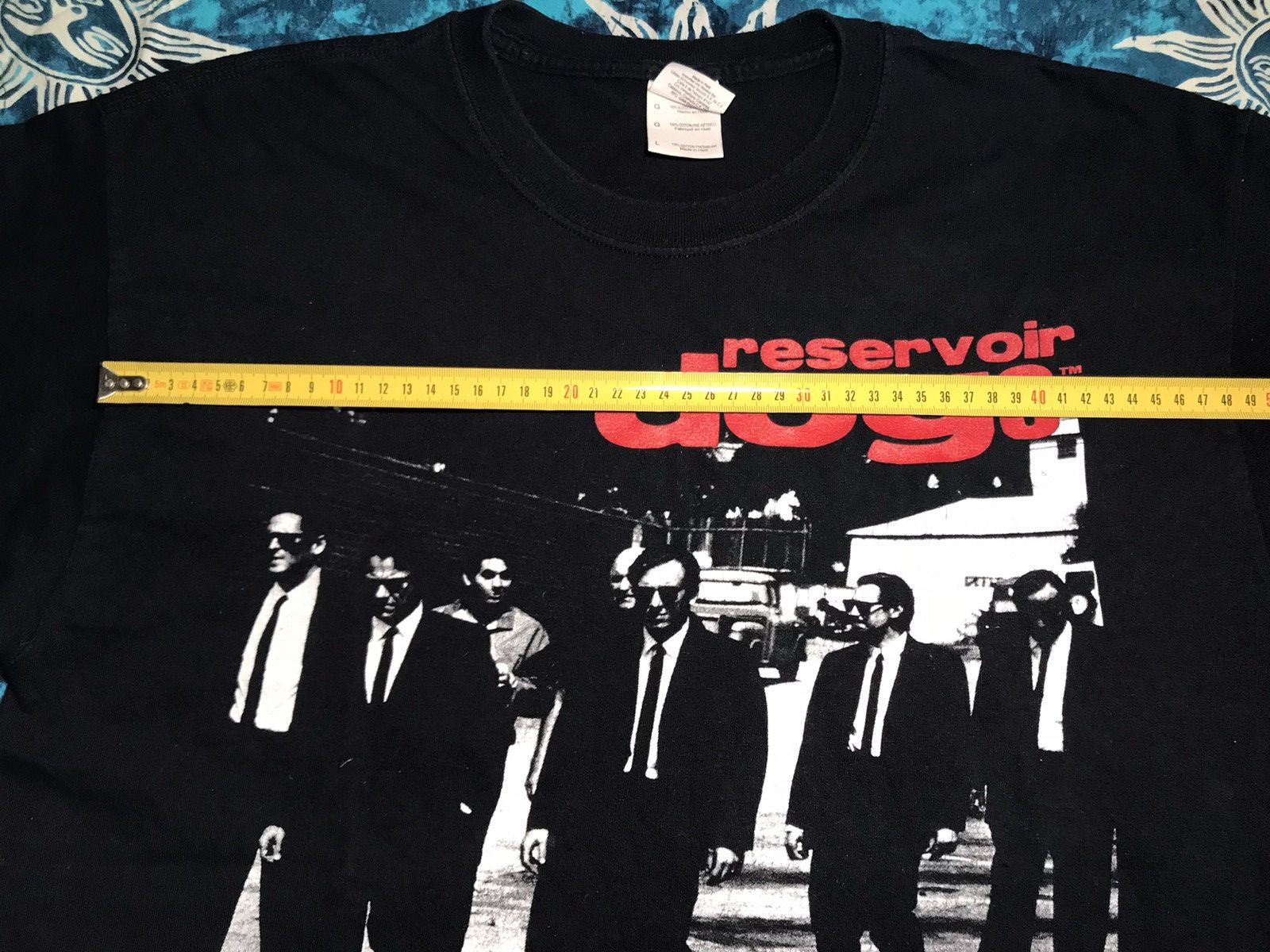 Band Tees Vintage Reservoir Dogs Movie Black Tee Size US L / EU 52-54 / 3 - 16 Thumbnail