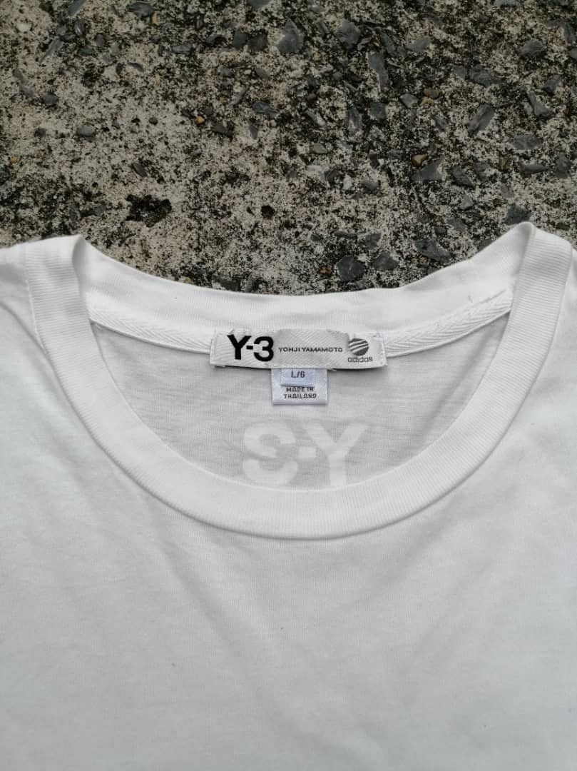 Adidas Y-3 Yohji Yamamoto X Adidas Tee Size US M / EU 48-50 / 2 - 5 Thumbnail