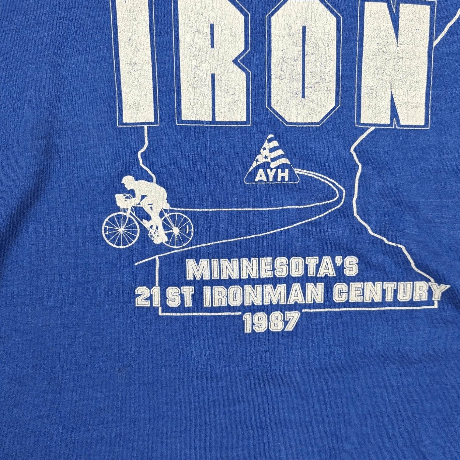 Fruit Of The Loom Vintage BEST 1987 A Tradition Of Ironman Single Stitches Tee Size US XL / EU 56 / 4 - 7 Thumbnail