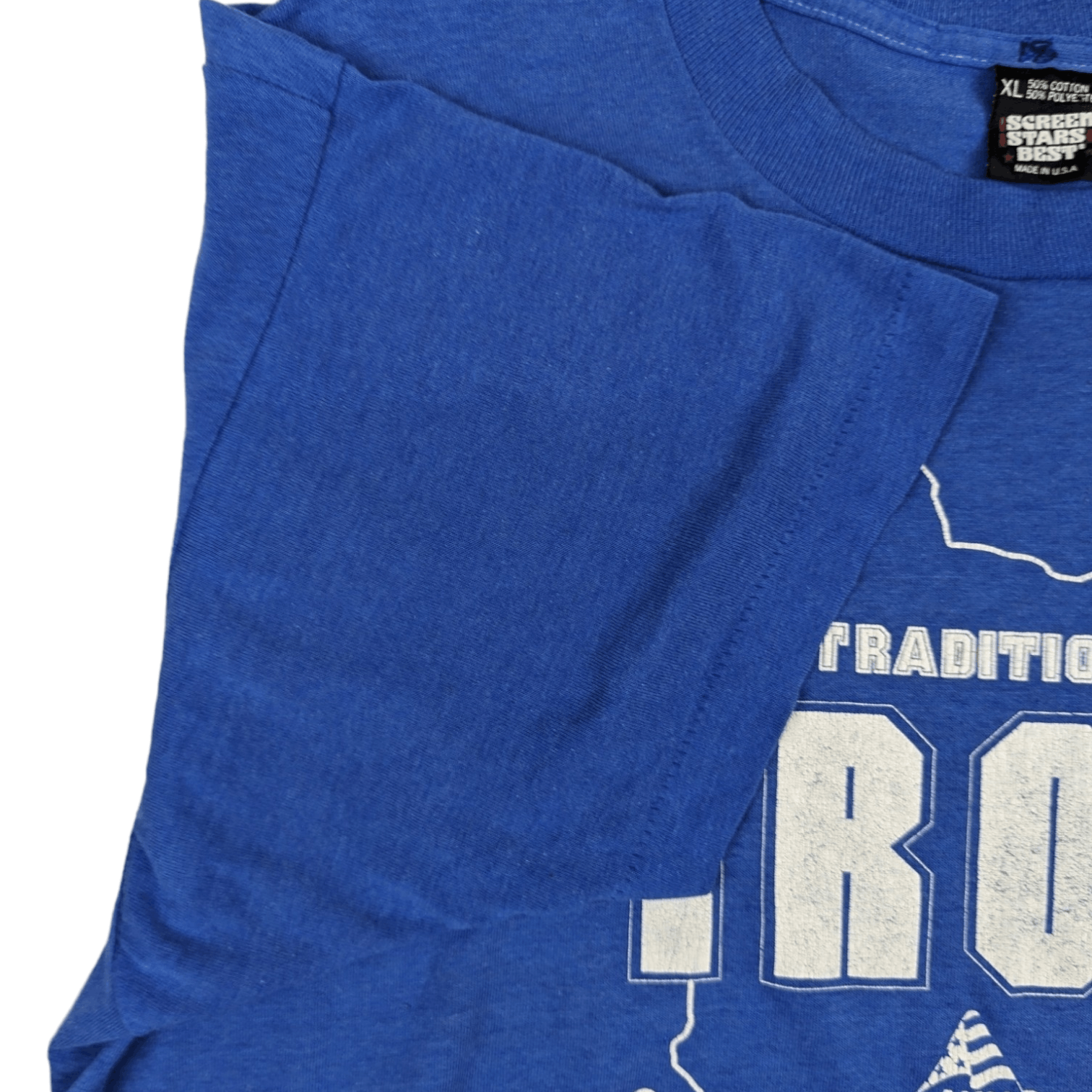 Fruit Of The Loom Vintage BEST 1987 A Tradition Of Ironman Single Stitches Tee Size US XL / EU 56 / 4 - 6 Thumbnail