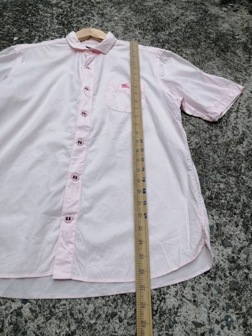 Burberry Burberry Black Label Shortsleeve Button Shirt Size M / US 6-8 / IT 42-44 - 5 Thumbnail