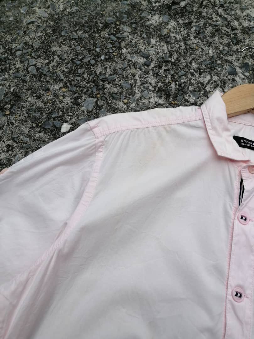 Burberry Burberry Black Label Shortsleeve Button Shirt Size M / US 6-8 / IT 42-44 - 3 Thumbnail