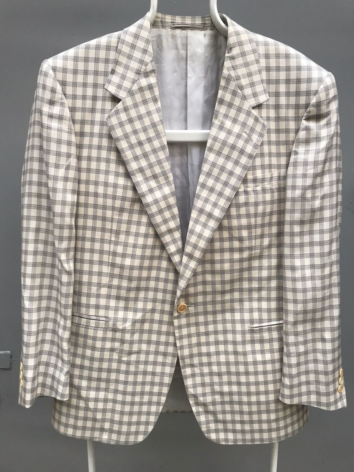 Versace Vintage Versace V2 Classic 1 button Blazer SZ 52R Size 52R - 3 Thumbnail