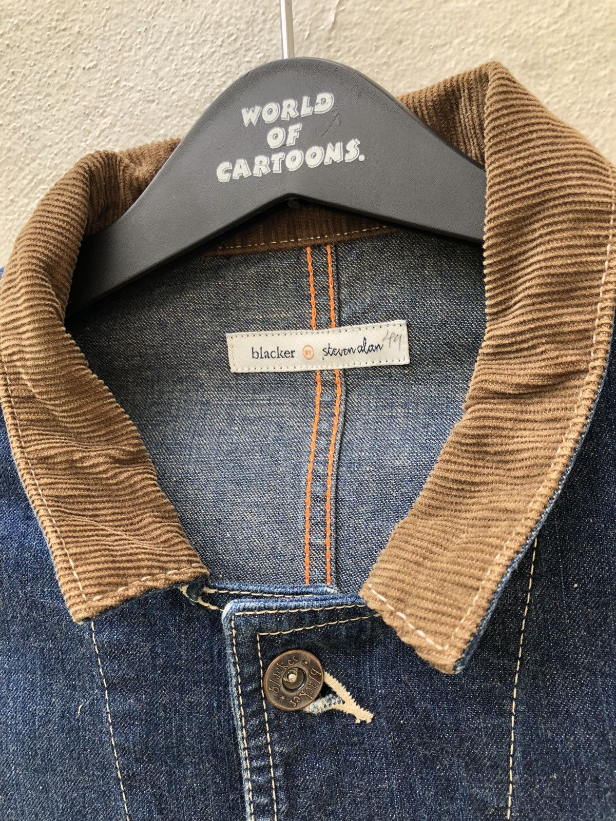 Steven Alan Steven Alan Blacker Multi Pocket Denim Field Jacket Size US S / EU 44-46 / 1 - 11 Thumbnail