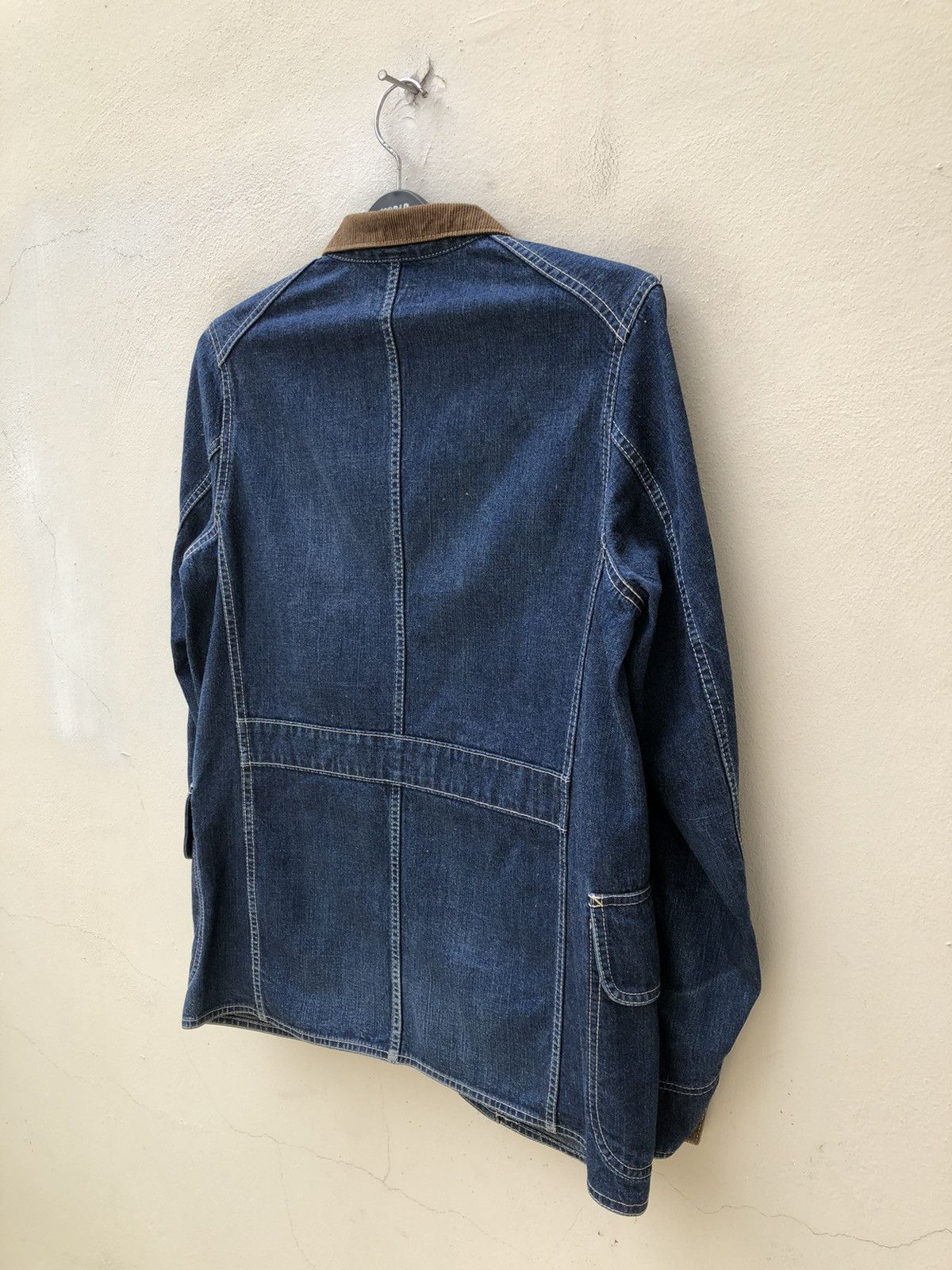 Steven Alan Steven Alan Blacker Multi Pocket Denim Field Jacket Size US S / EU 44-46 / 1 - 13 Thumbnail