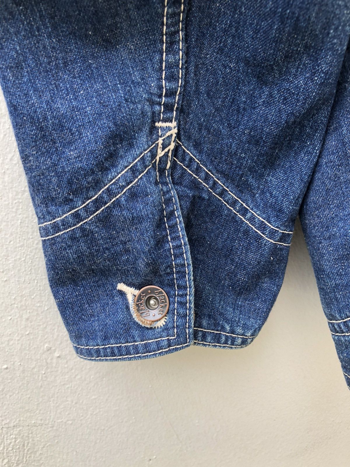 Steven Alan Steven Alan Blacker Multi Pocket Denim Field Jacket Size US S / EU 44-46 / 1 - 16 Thumbnail
