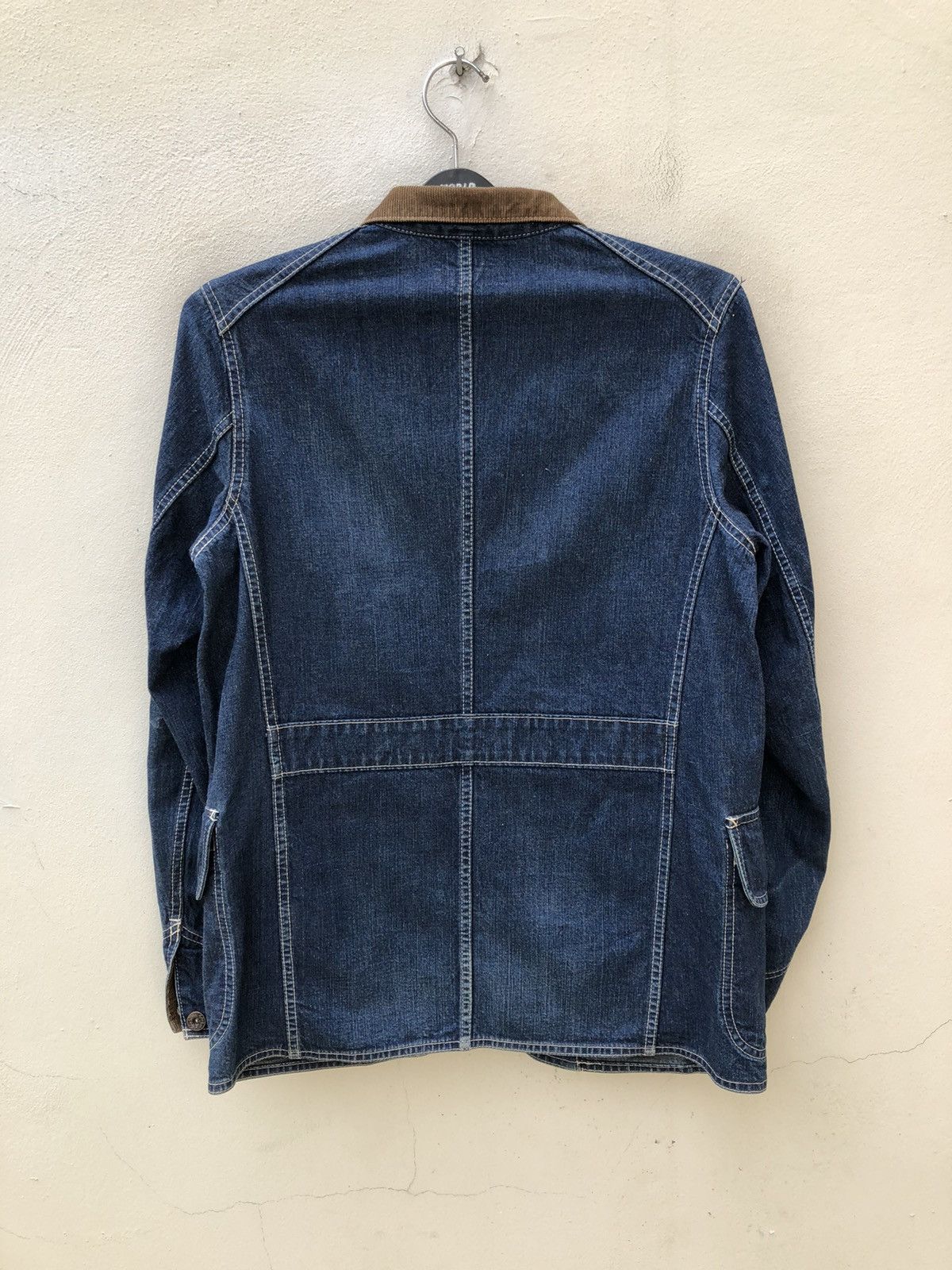 Steven Alan Steven Alan Blacker Multi Pocket Denim Field Jacket Size US S / EU 44-46 / 1 - 12 Thumbnail