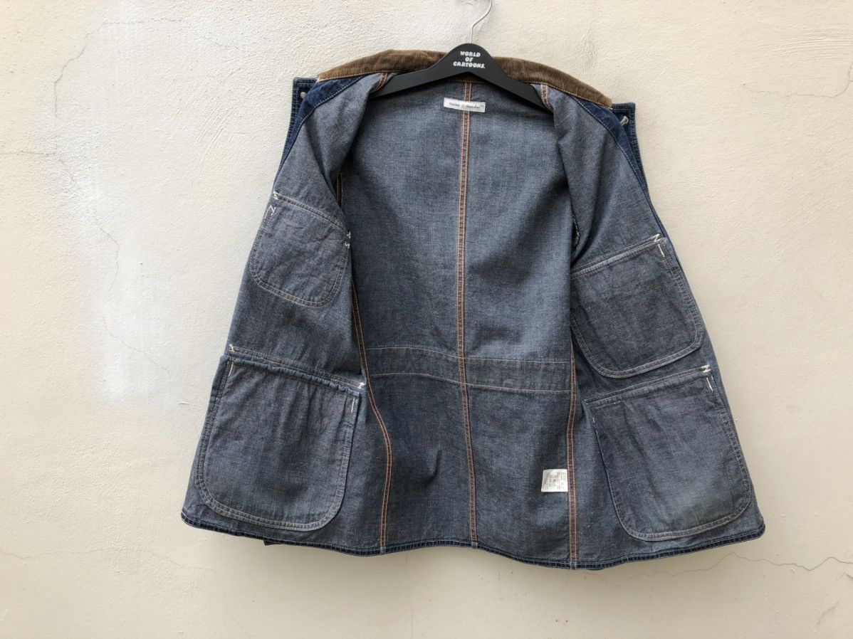 Steven Alan Steven Alan Blacker Multi Pocket Denim Field Jacket Size US S / EU 44-46 / 1 - 17 Thumbnail
