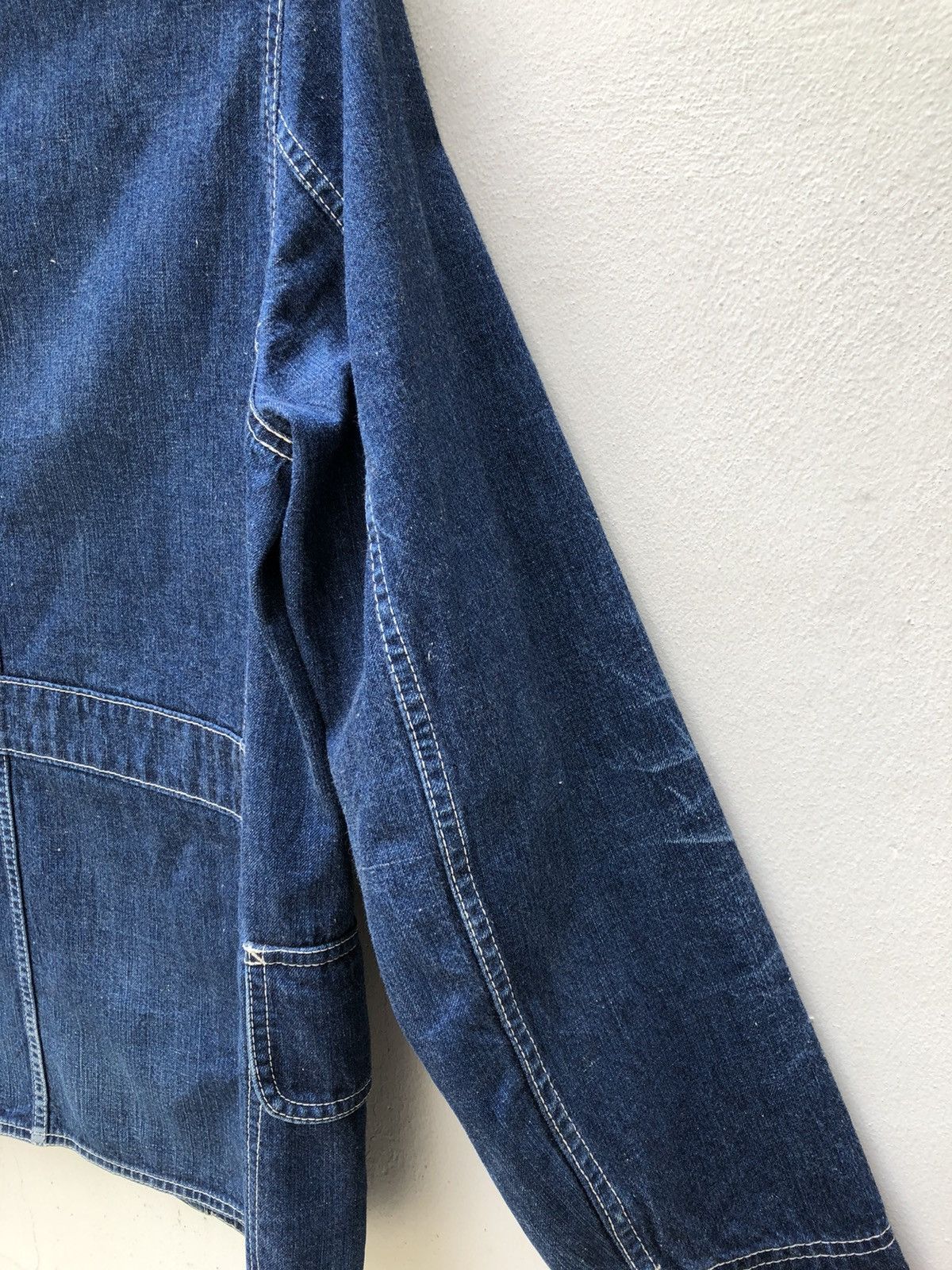 Steven Alan Steven Alan Blacker Multi Pocket Denim Field Jacket Size US S / EU 44-46 / 1 - 14 Thumbnail