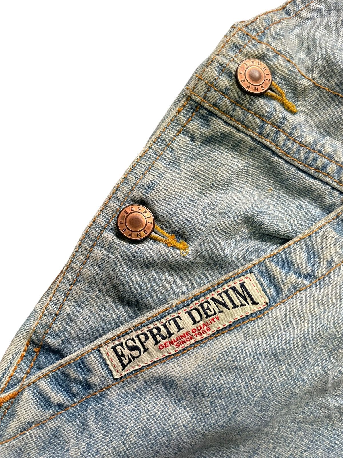 ESPIRIT × Vintage Vintage Espirit Denim Overall Size 32" / US 10 / IT 46 - 7 Thumbnail