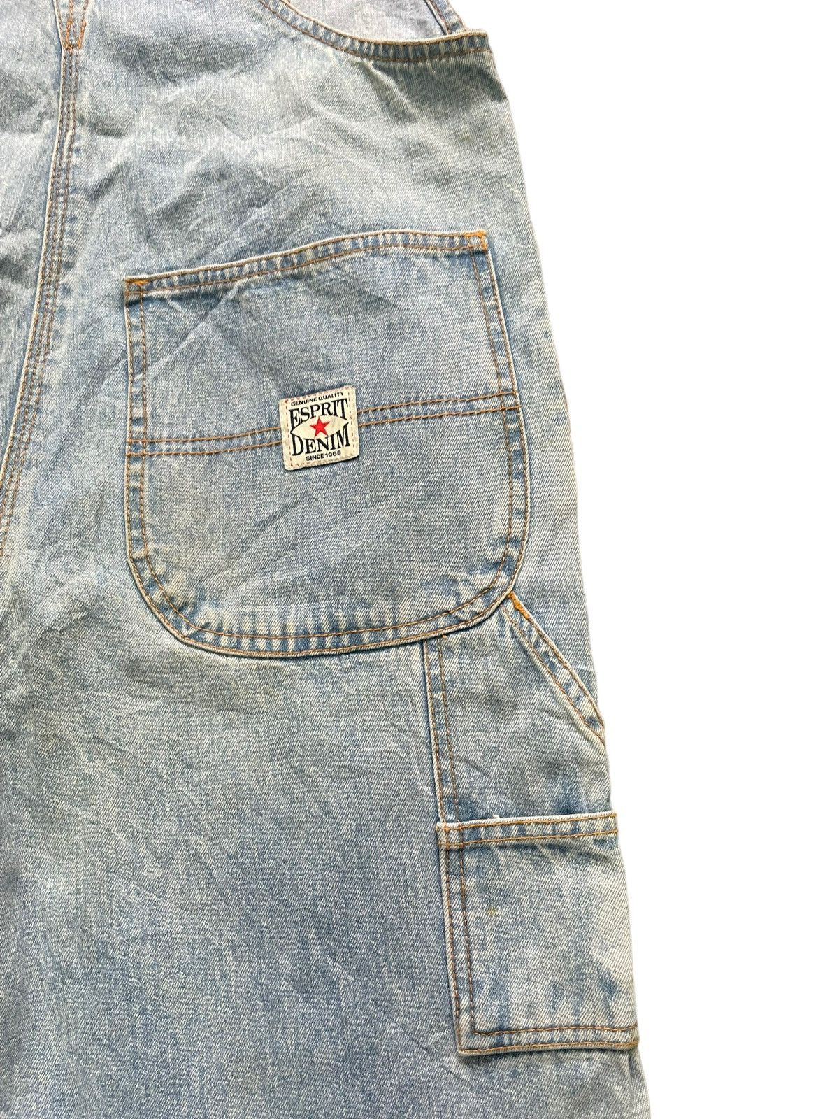 ESPIRIT × Vintage Vintage Espirit Denim Overall Size 32" / US 10 / IT 46 - 12 Thumbnail