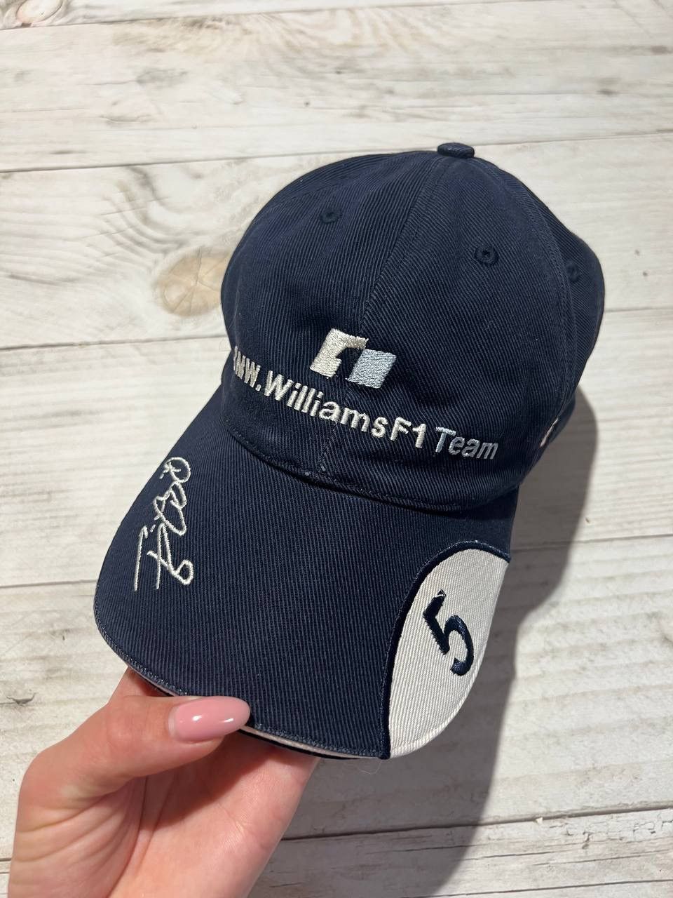 BMW Vintage BMW Williams F1 Team Cap 2001 #5 Racing Blue Size ONE SIZE - 5 Thumbnail