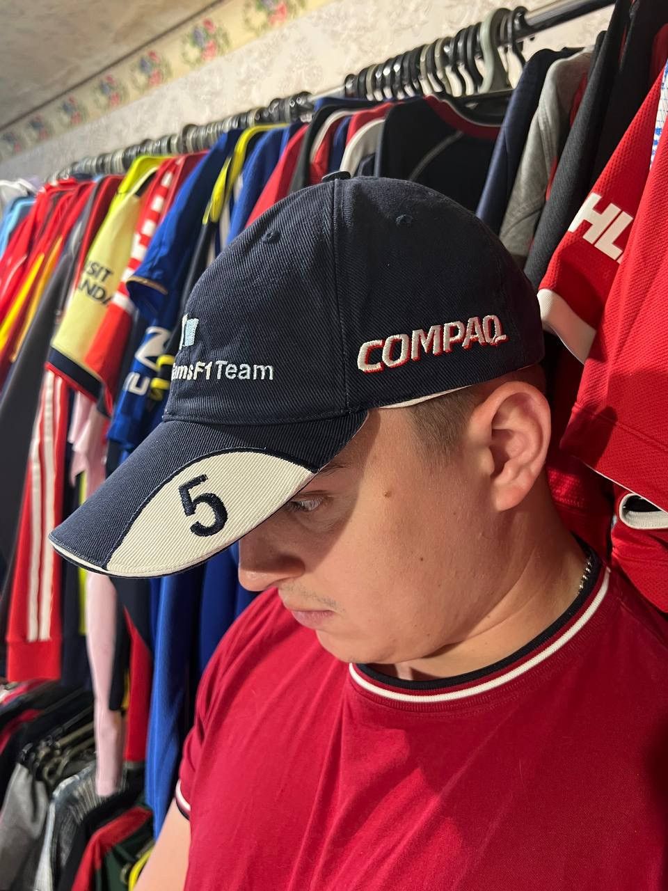 BMW Vintage BMW Williams F1 Team Cap 2001 #5 Racing Blue Size ONE SIZE - 3 Thumbnail