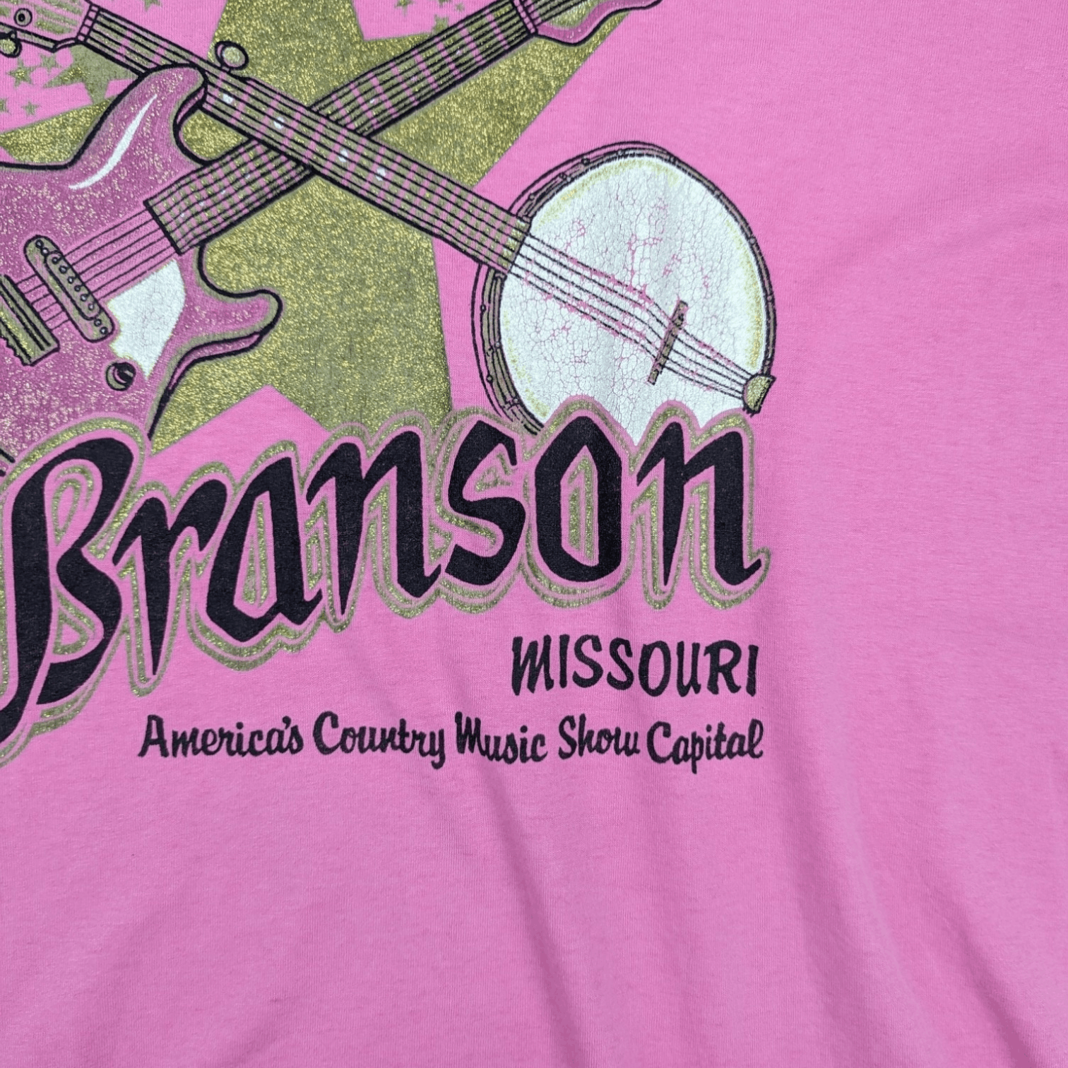 Band Tees Vintage 80's BRANSON Country Music Festival T-Shirt Size US XL / EU 56 / 4 - 5 Thumbnail