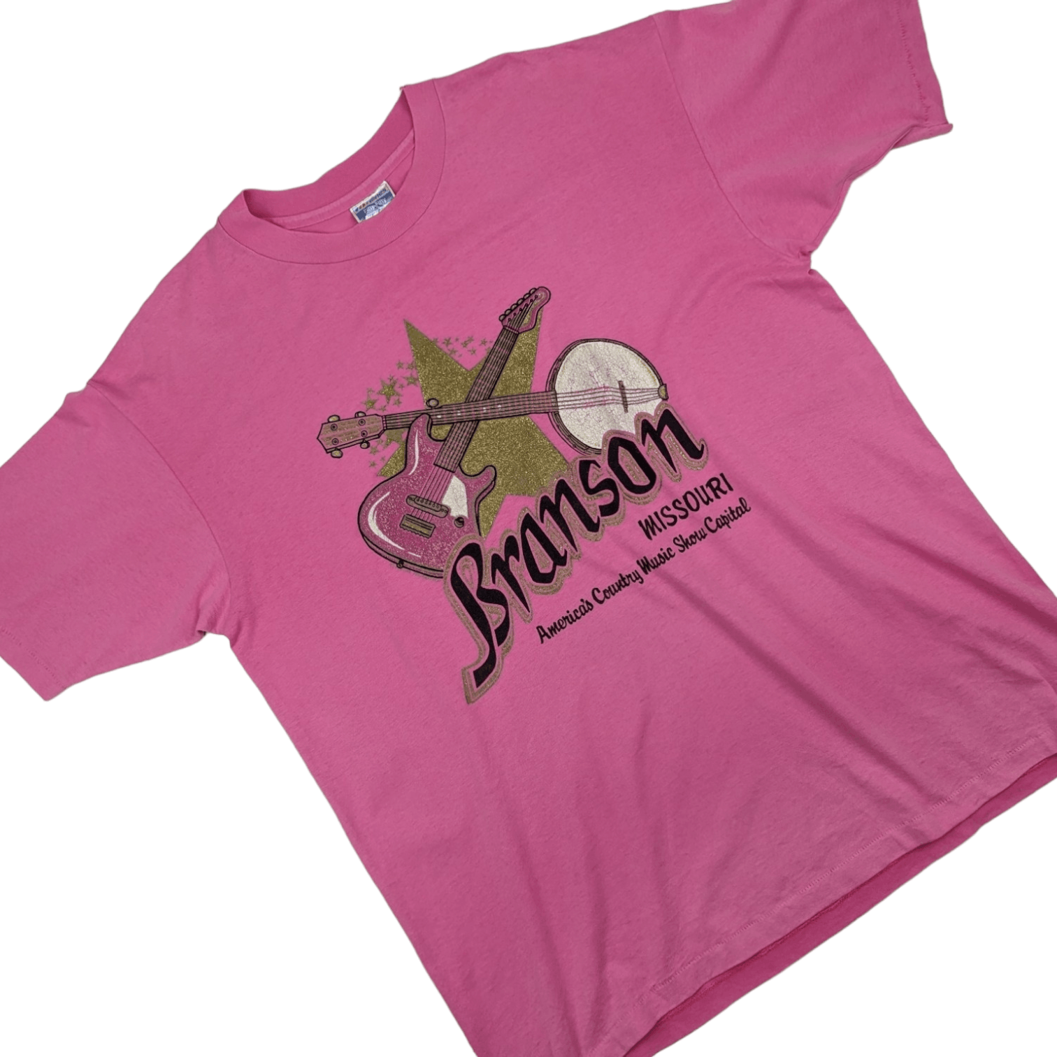 Band Tees Vintage 80's BRANSON Country Music Festival T-Shirt Size US XL / EU 56 / 4 - 3 Thumbnail