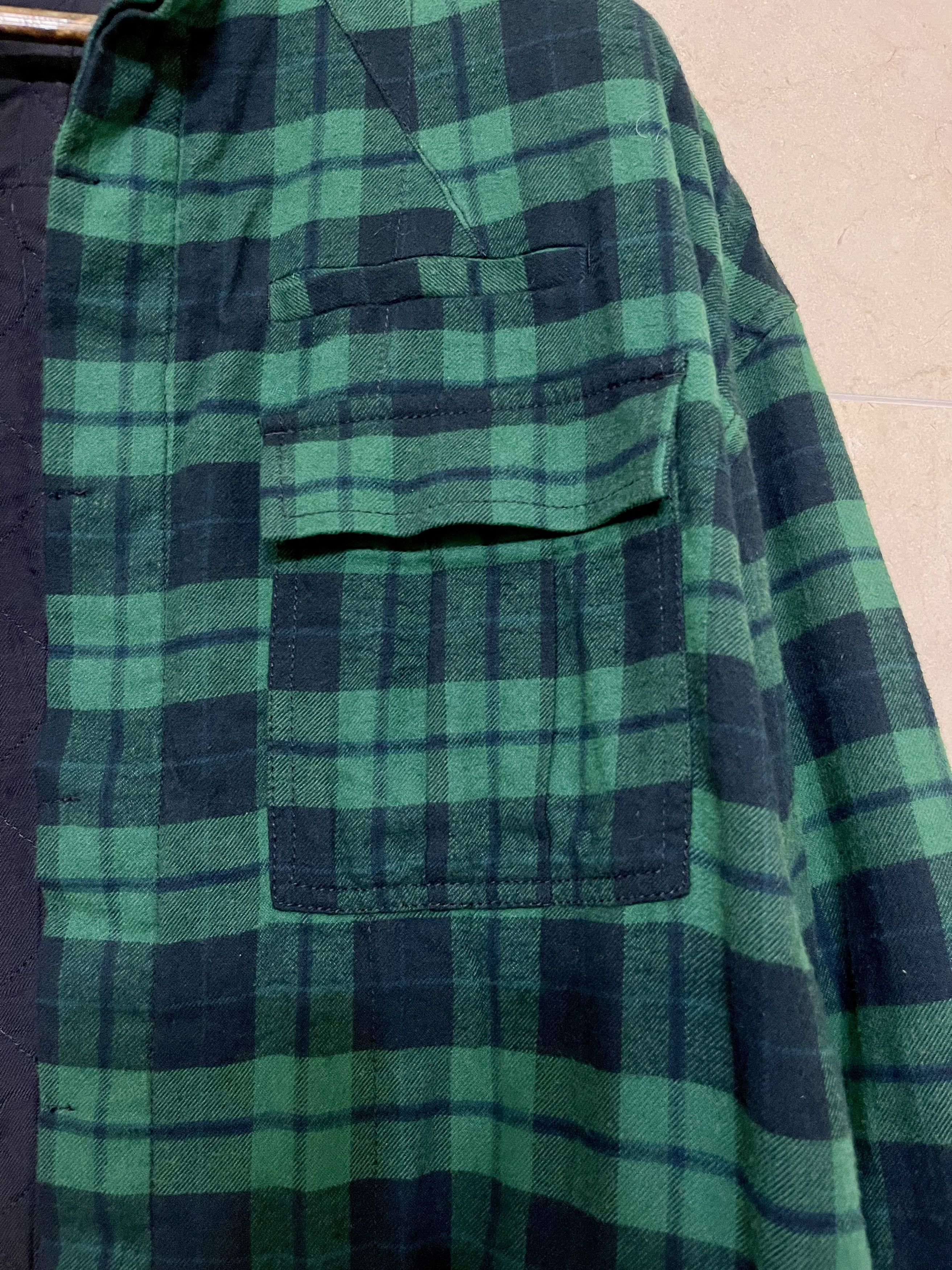 Haider Ackermann Flannel Jacket, Flame Motif Back Size US S / EU 44-46 / 1 - 5 Thumbnail