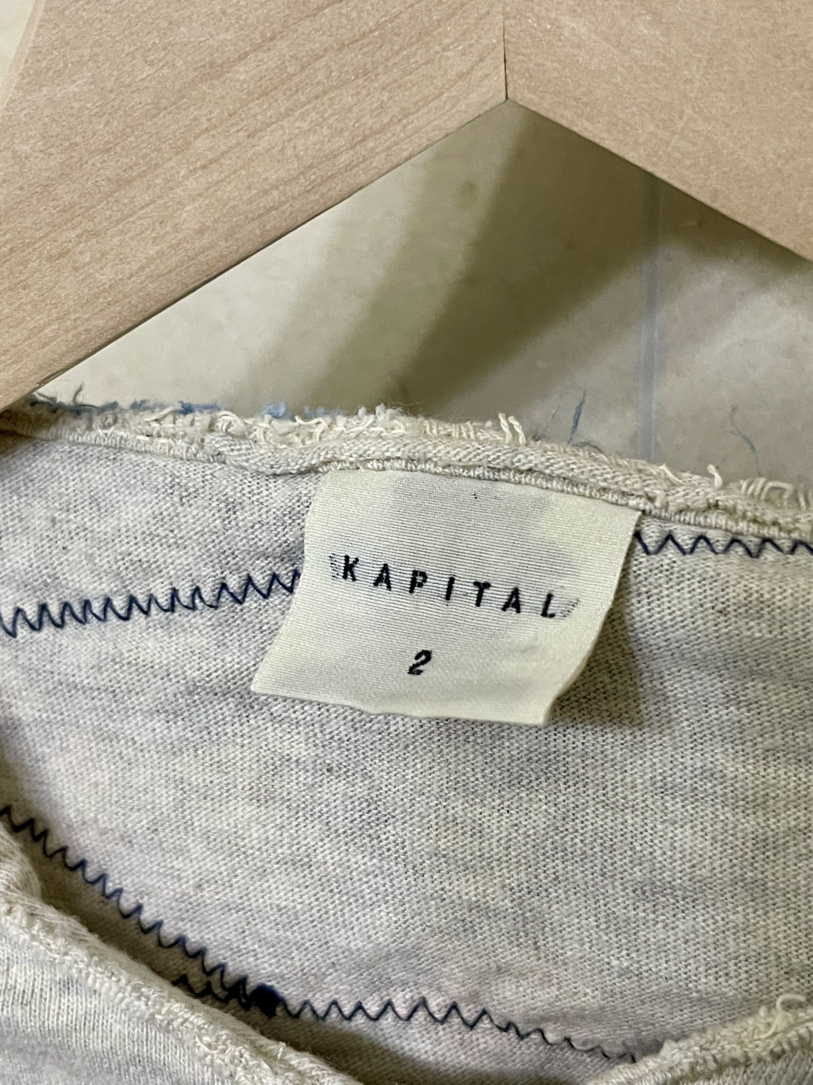 Kapital Big Tee, Bandana Back Size US M / EU 48-50 / 2 - 3 Thumbnail