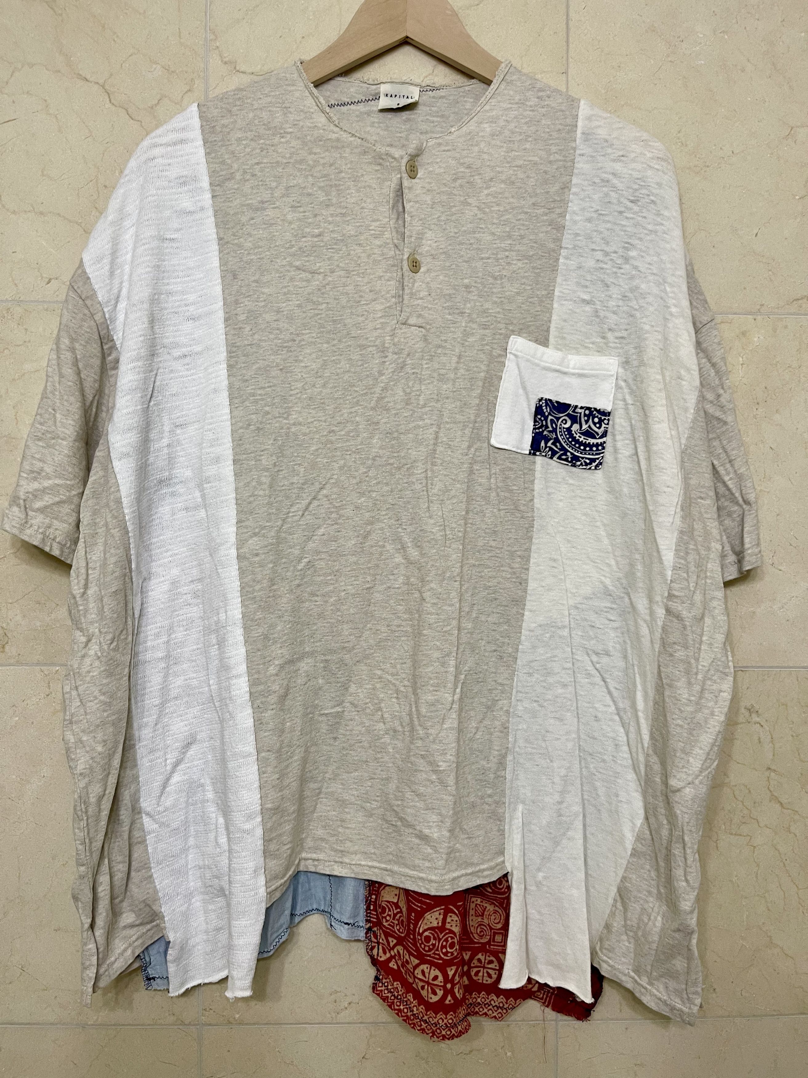Kapital Big Tee, Bandana Back Size US M / EU 48-50 / 2 - 2 Thumbnail