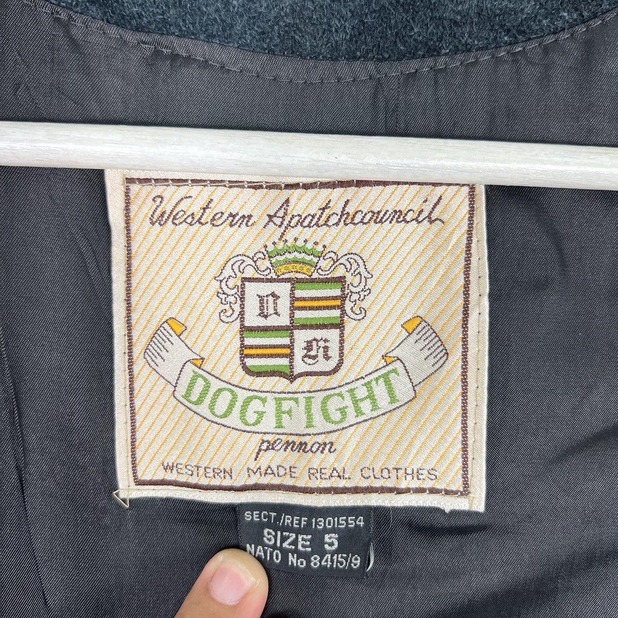 Japanese Brand 🔥 DOGFIGHT WESTERN LEATHER TANK TOP VEST Size US M / EU 48-50 / 2 - 9 Thumbnail