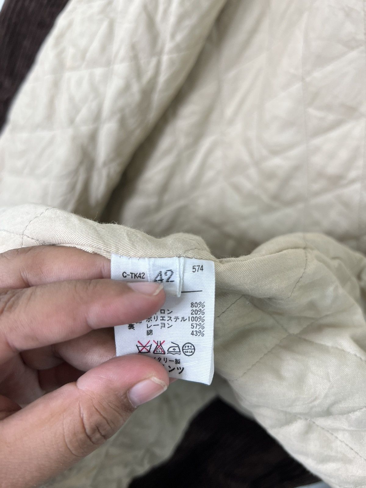 United Colors Of Benetton 🔥 UNITED COLORS OF BENETTON PATCHWORK PLAID DUFFEL JACKET Size US M / EU 48-50 / 2 - 11 Thumbnail