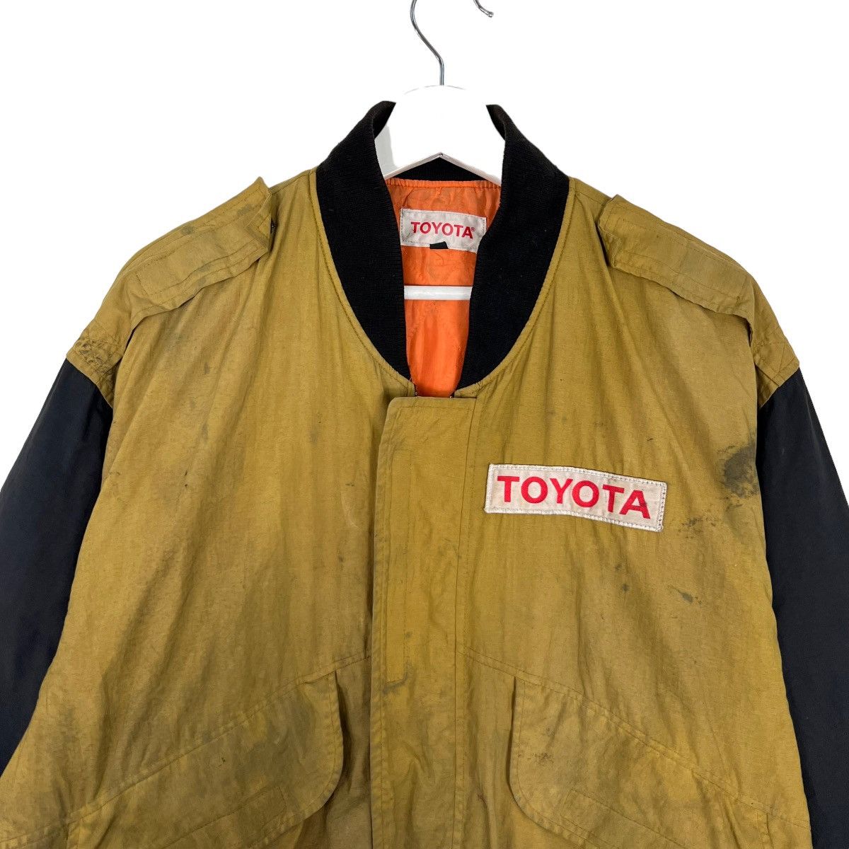 Japanese Brand 🔥 VINTAGE TOYOTA BOMBER JACKET Size US M / EU 48-50 / 2 - 4 Thumbnail