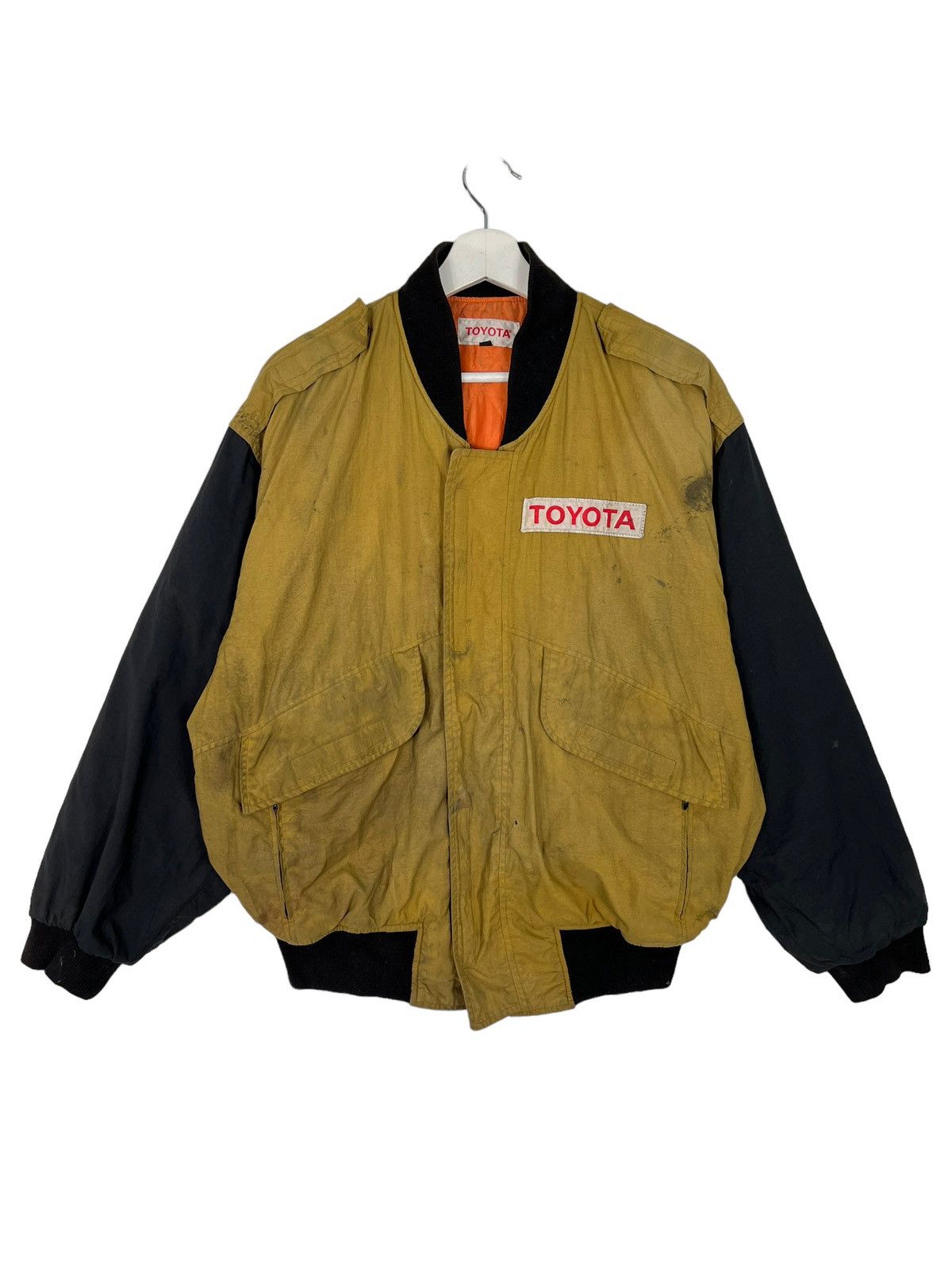 Japanese Brand 🔥 VINTAGE TOYOTA BOMBER JACKET Size US M / EU 48-50 / 2 - 6 Thumbnail