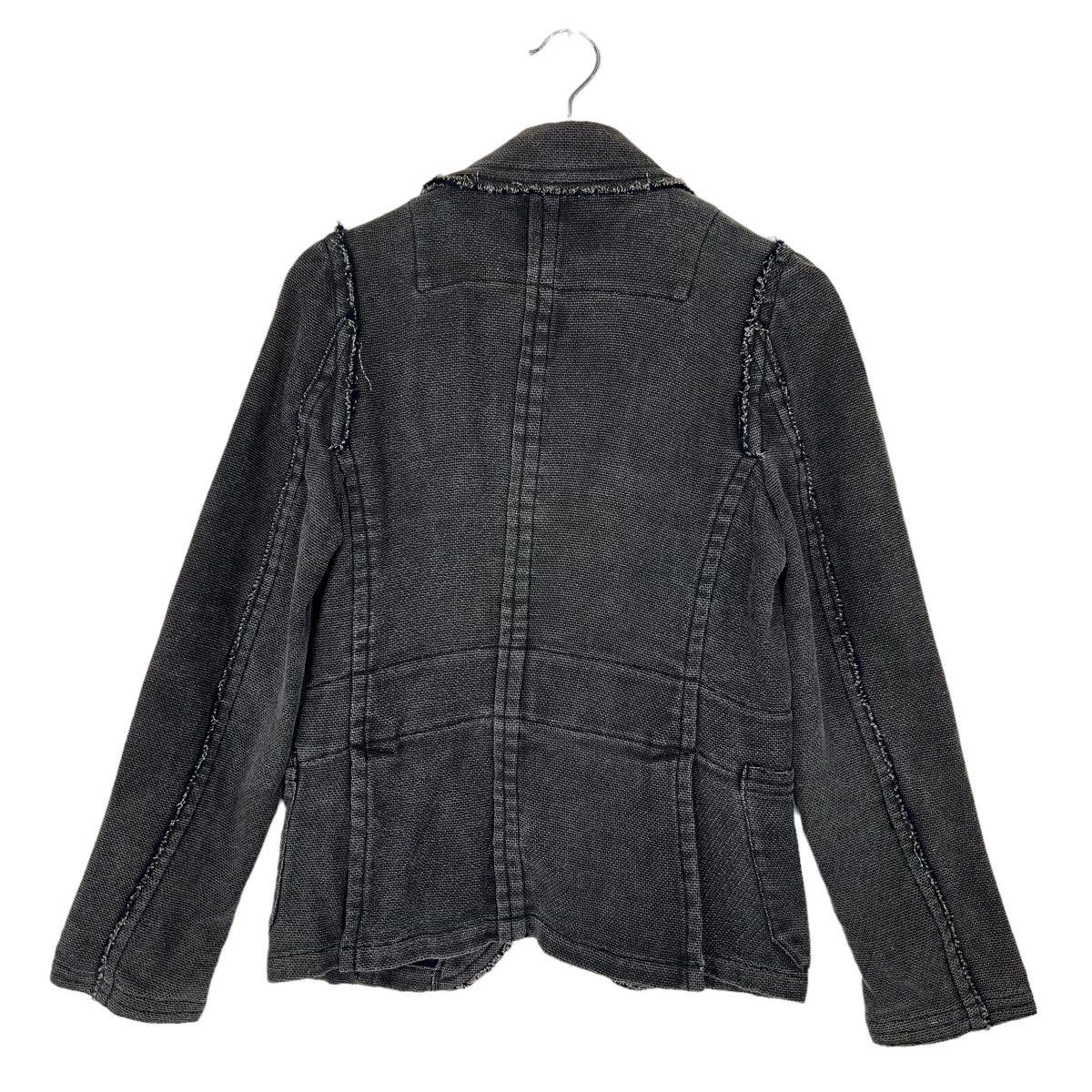 CABANE de ZUCCa × Issey Miyake × Zucca 🔥 ZUCCA DYED DISTRESSED CARDIGAN JACKET MADE IN JAPAN Size US M / EU 48-50 / 2 - 7 Thumbnail