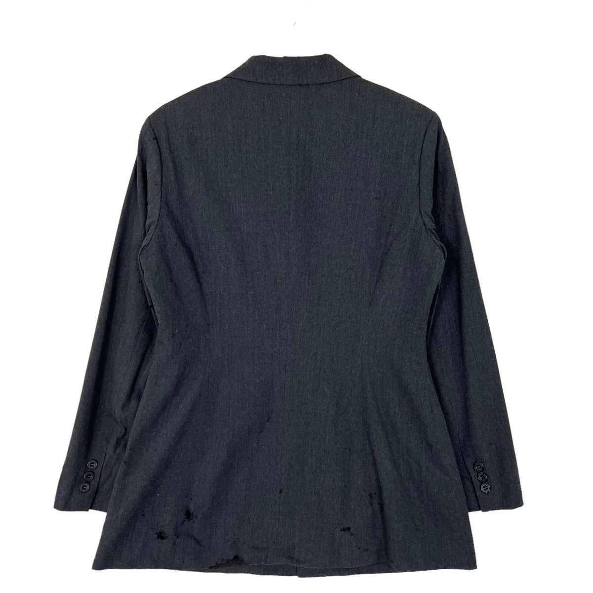 Yohji Yamamoto 🔥 WORKSHOP YOHJI YAMAMOTO TAILORED JACKET Size US S / EU 44-46 / 1 - 6 Thumbnail