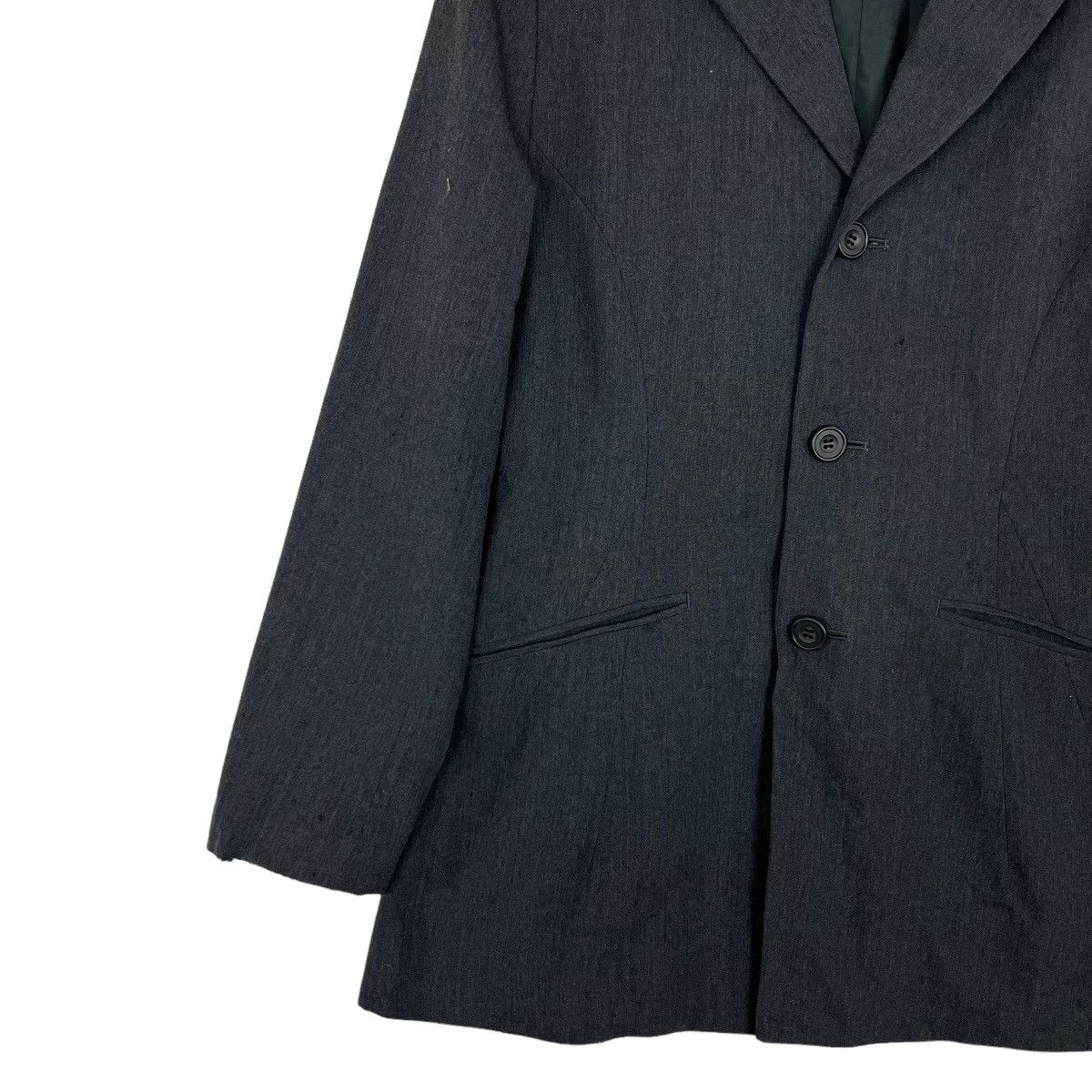 Yohji Yamamoto 🔥 WORKSHOP YOHJI YAMAMOTO TAILORED JACKET Size US S / EU 44-46 / 1 - 2 Thumbnail